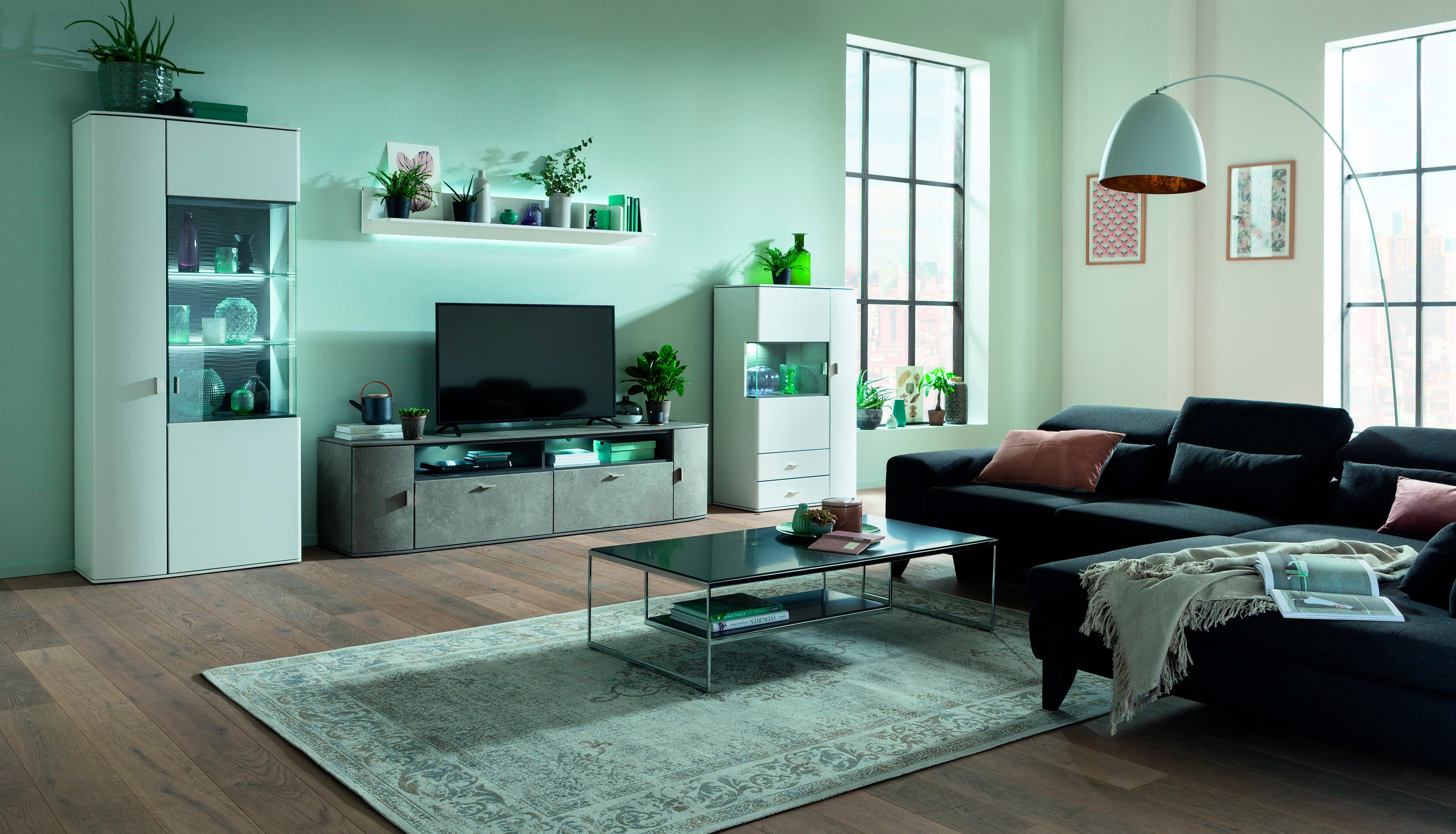 Gallery M Vloerkleed Sierrand Platweefsel, chenille, woonkamer