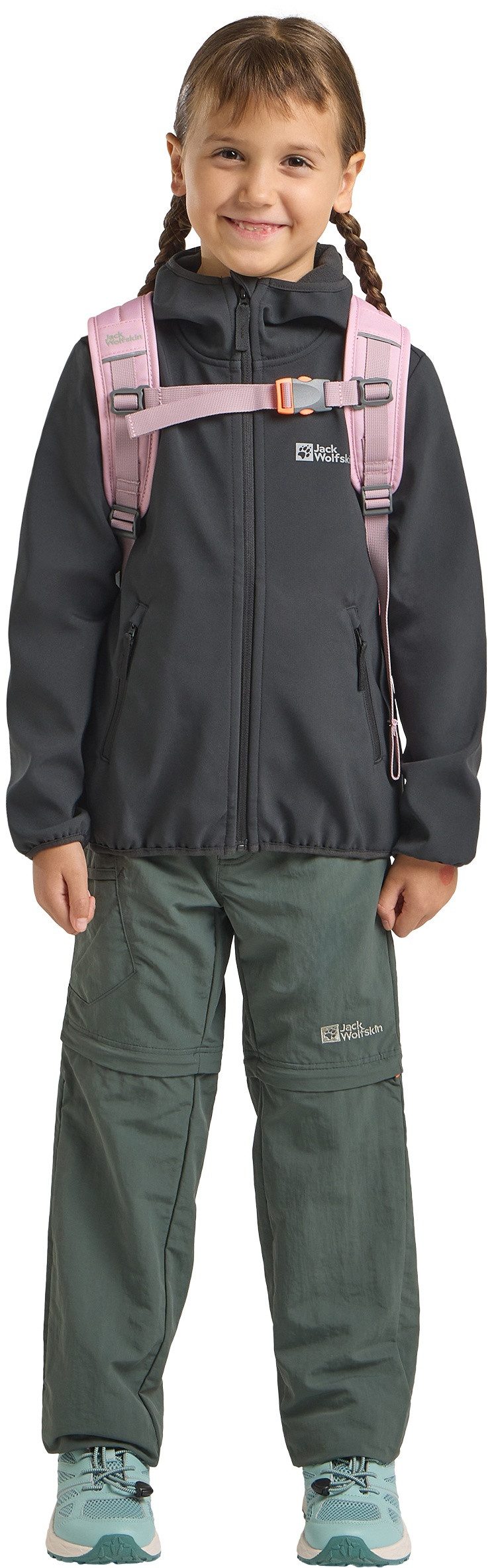 Jack Wolfskin Softshell-jack FOURWINDS JACKET KIDS