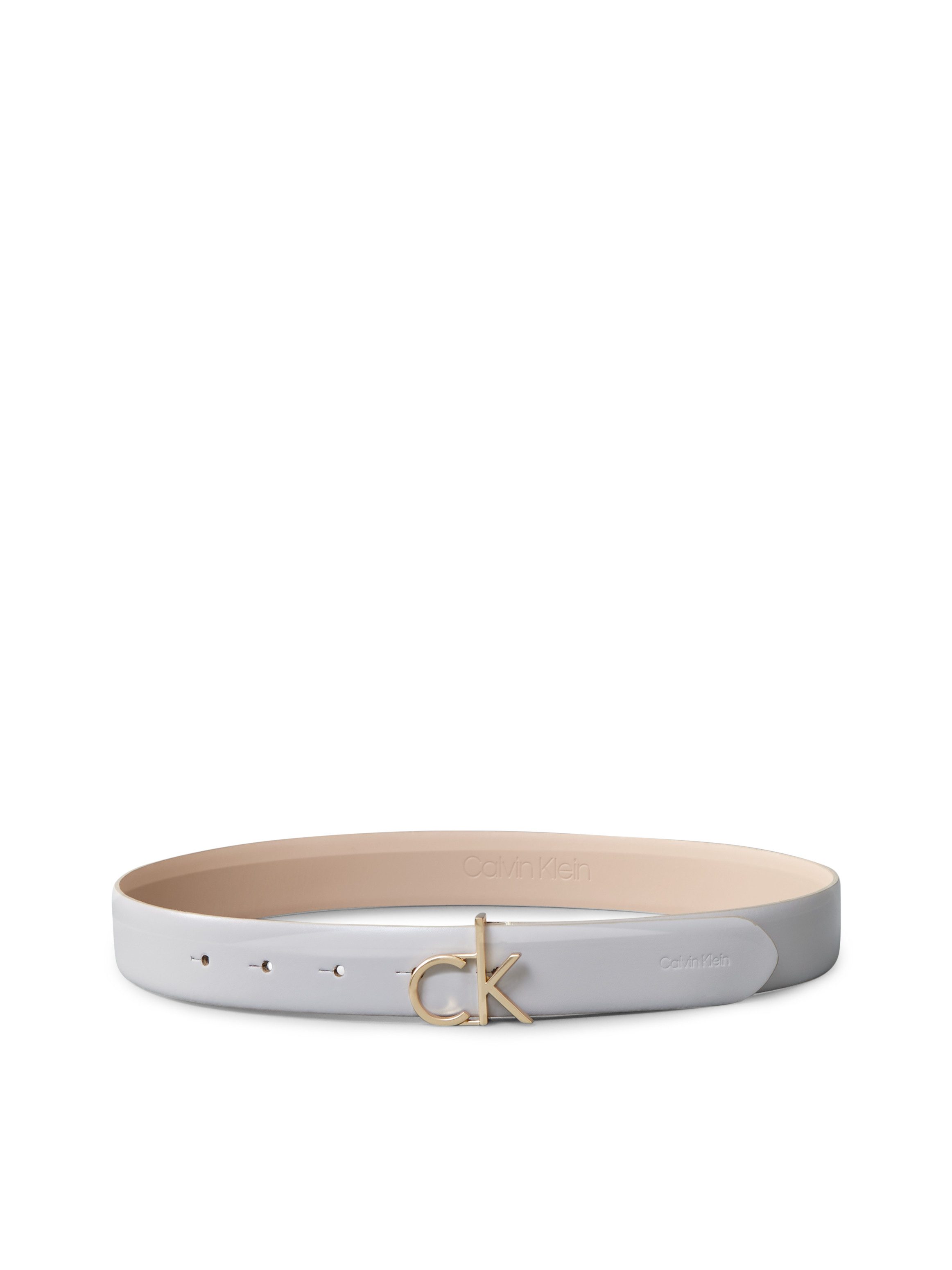 Calvin Klein Leren riem CK BUCKLE BELT 30MM