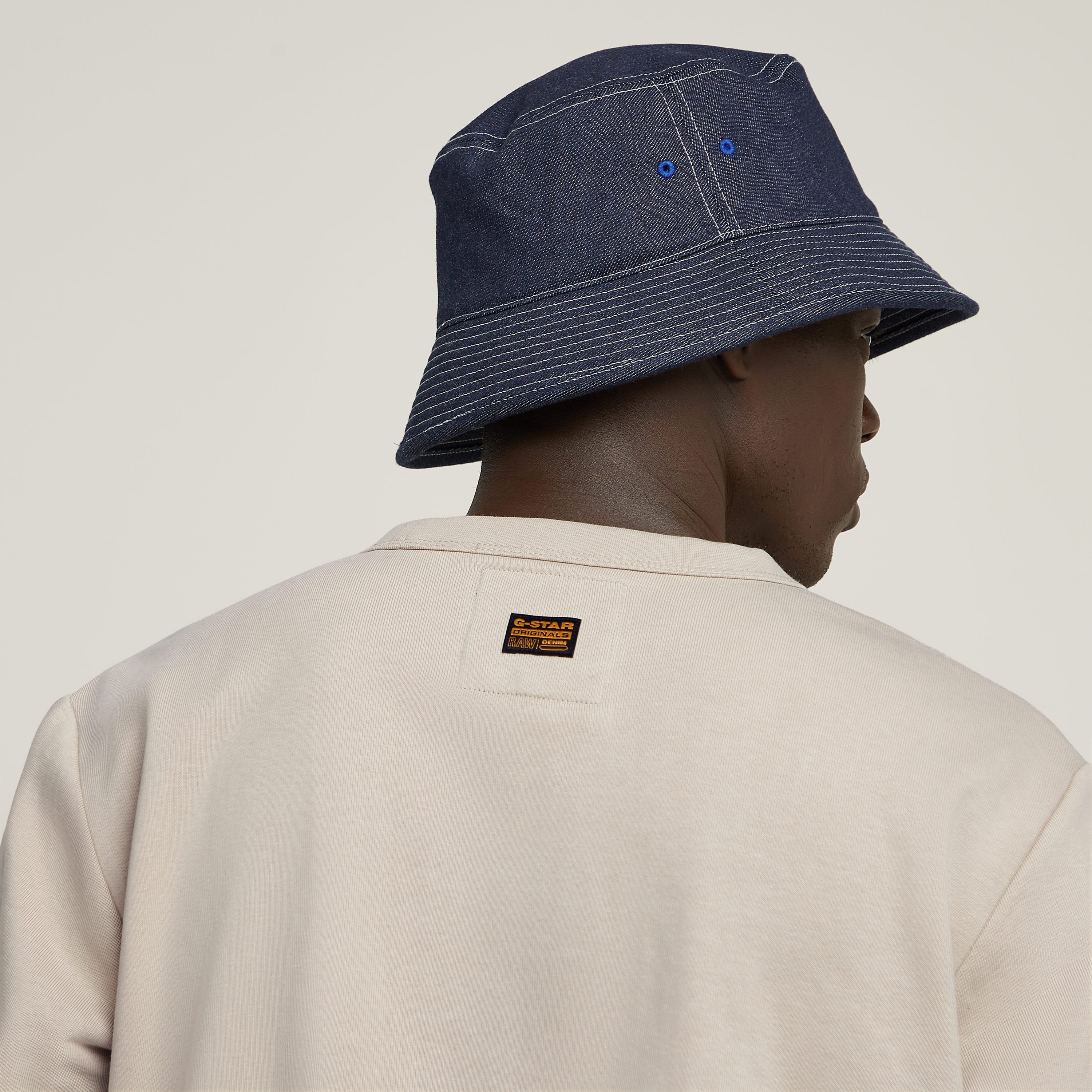 G-Star RAW Sweatshirt Nifous met halve mouwboorden