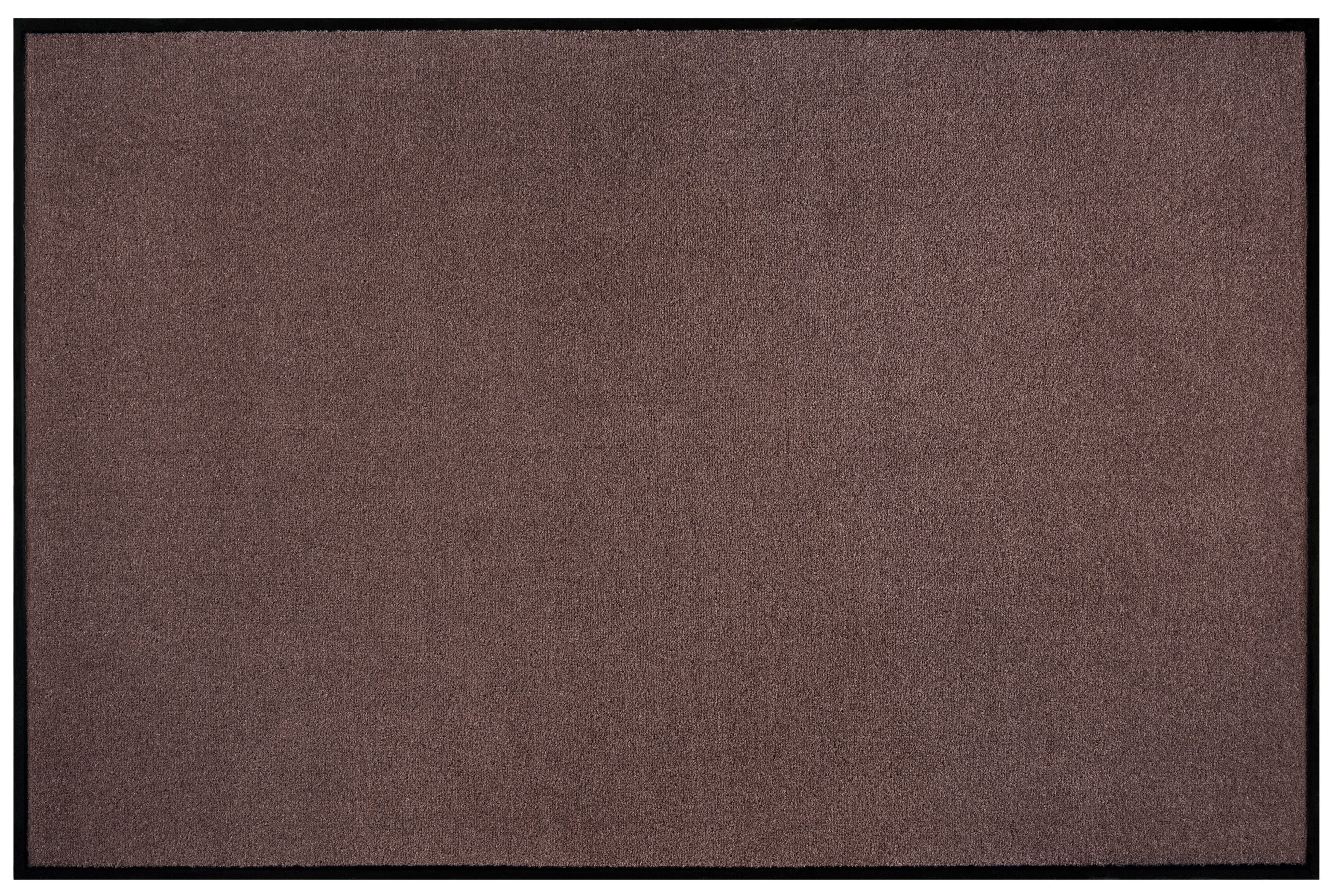 my home Mat Triton Vuilopvangmat, deurmat, in- en uitwendig, loper, wasbaar deurmatten maat 90 cm x 150 cm x 7 mm bruin