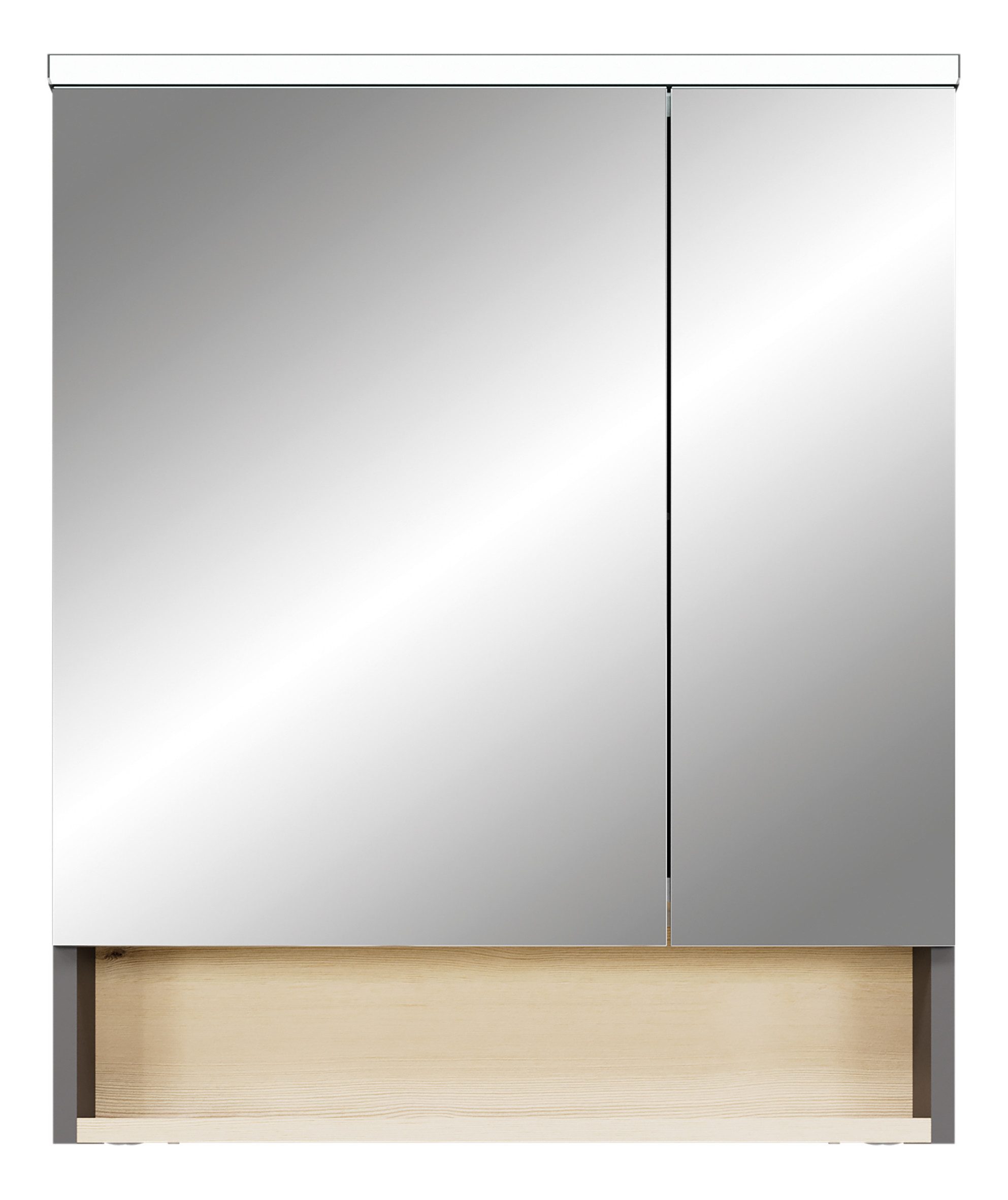 Saphir Spiegelkast Quickset 394 spiegels & verlichting grijs