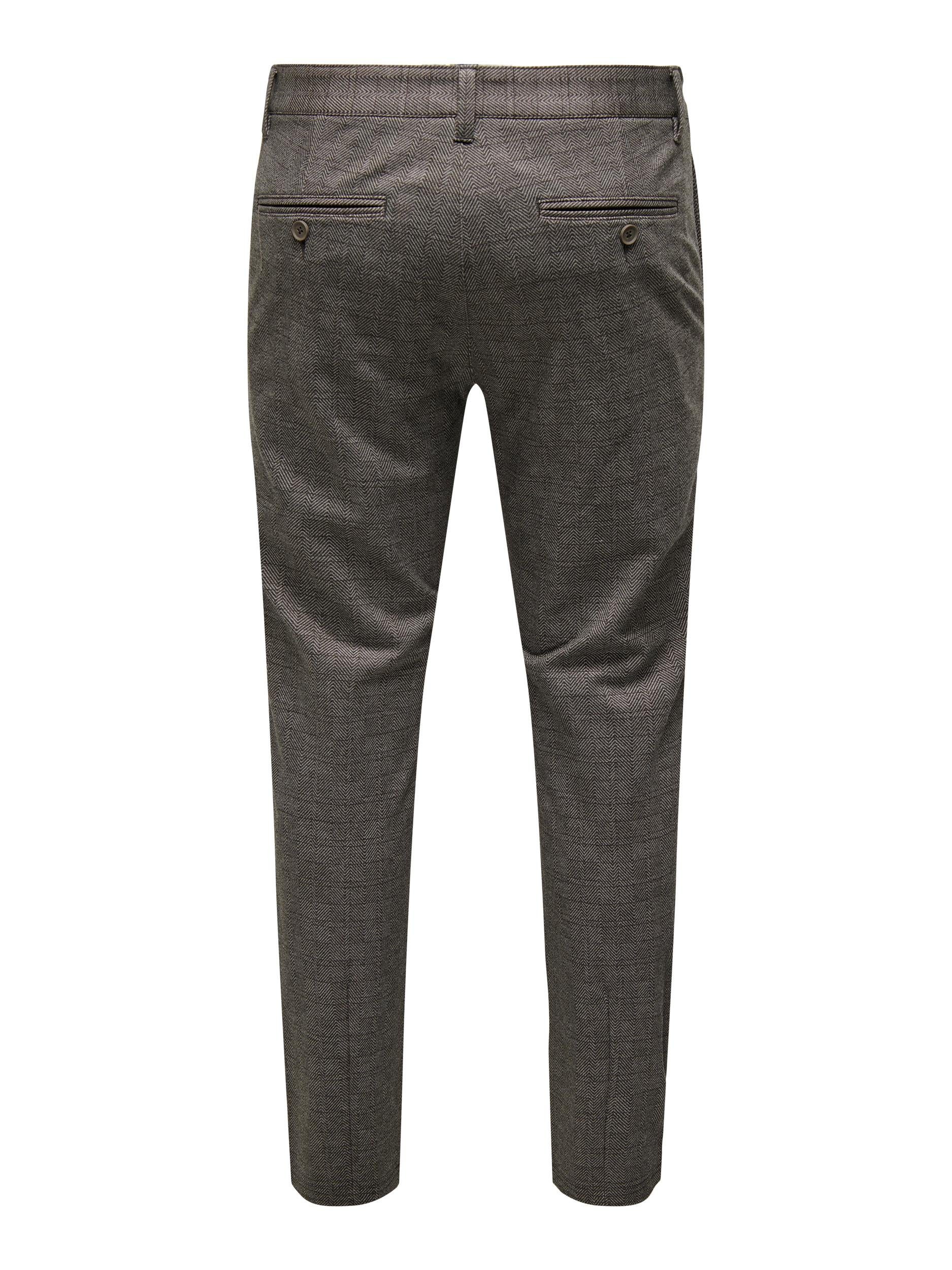 ONLY & SONS Chino ONSMARK PANT HERRINGBONE PRINT GW 3361BF