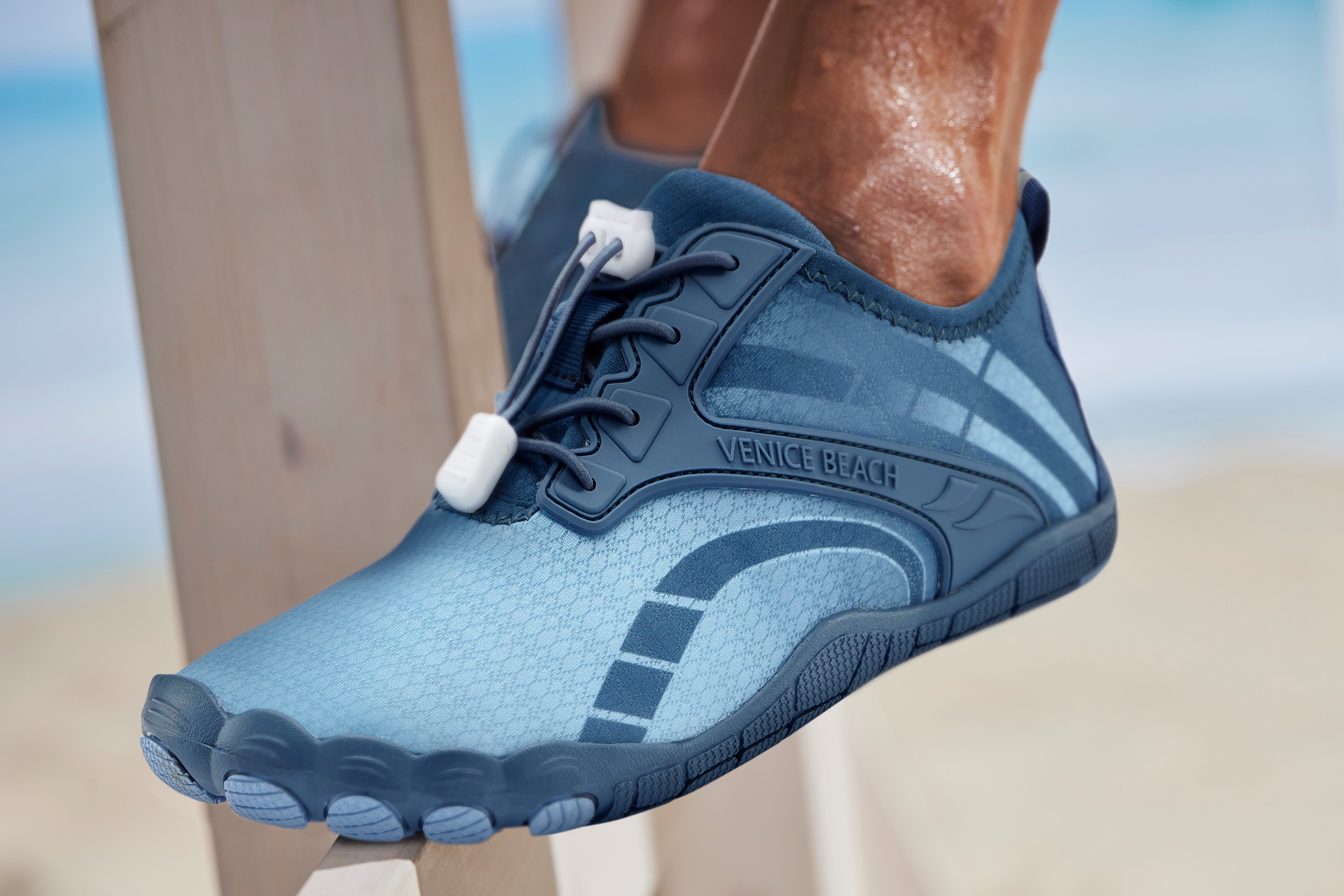 Venice Beach Waterschoenen met koord, badslipper, slipper, waterschoen, unisex vegan