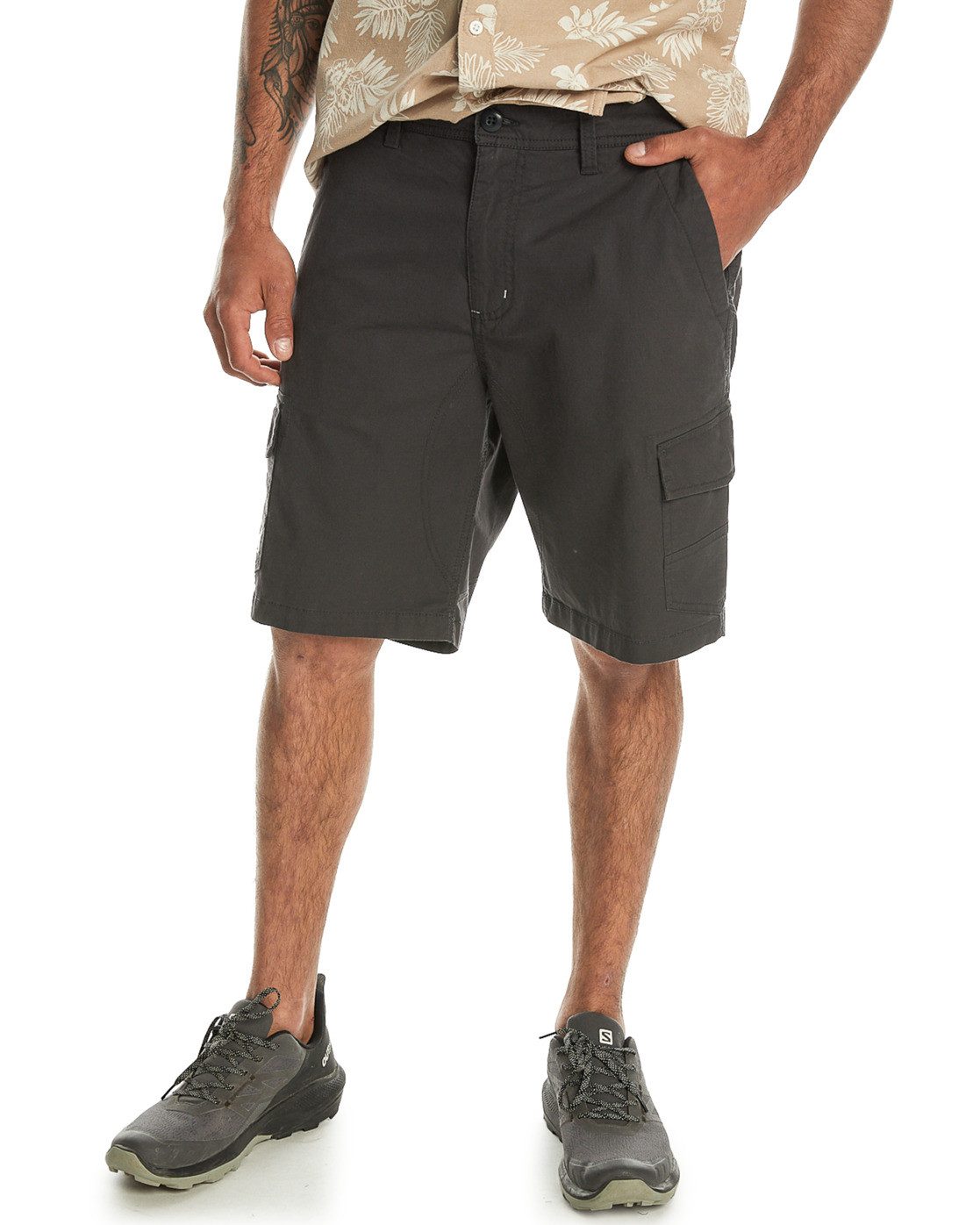 Quiksilver Cargoshort MW Cargo 20" heren broeken maat 30 (S) zwart