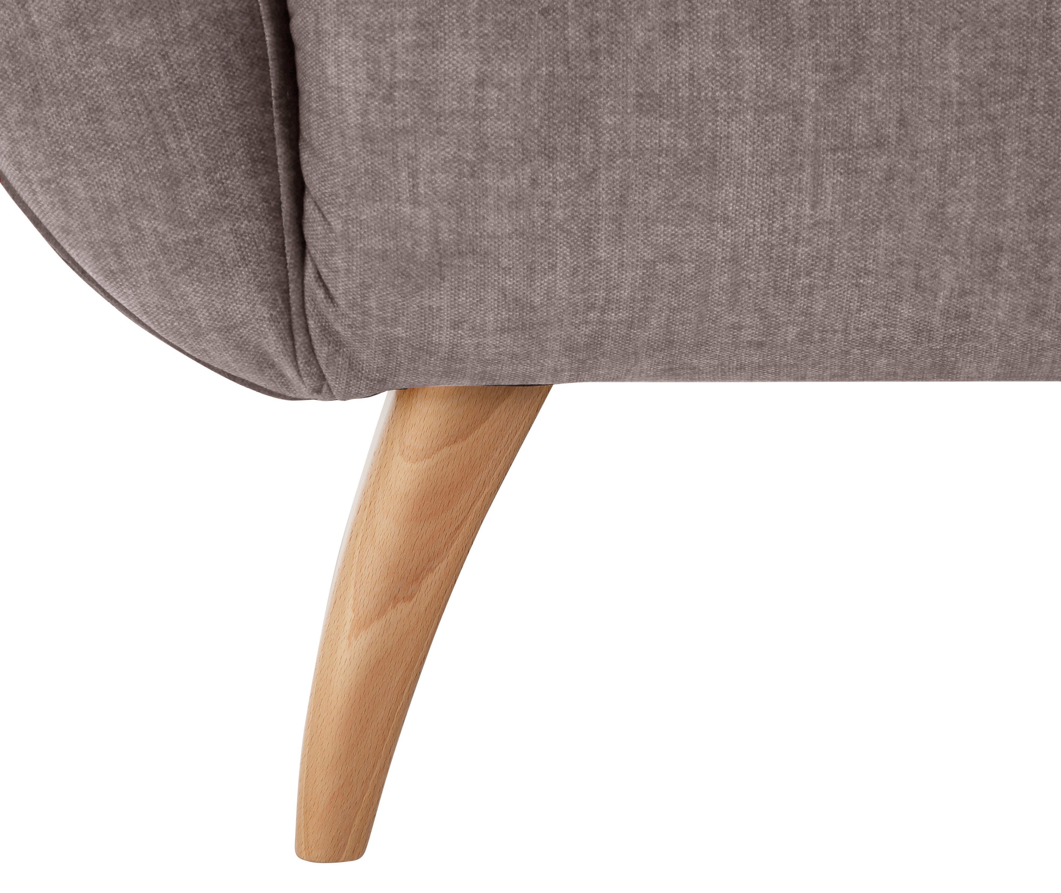 Home affaire 2,5-zitsbank Baggio modern en romantisch design, comfortabel