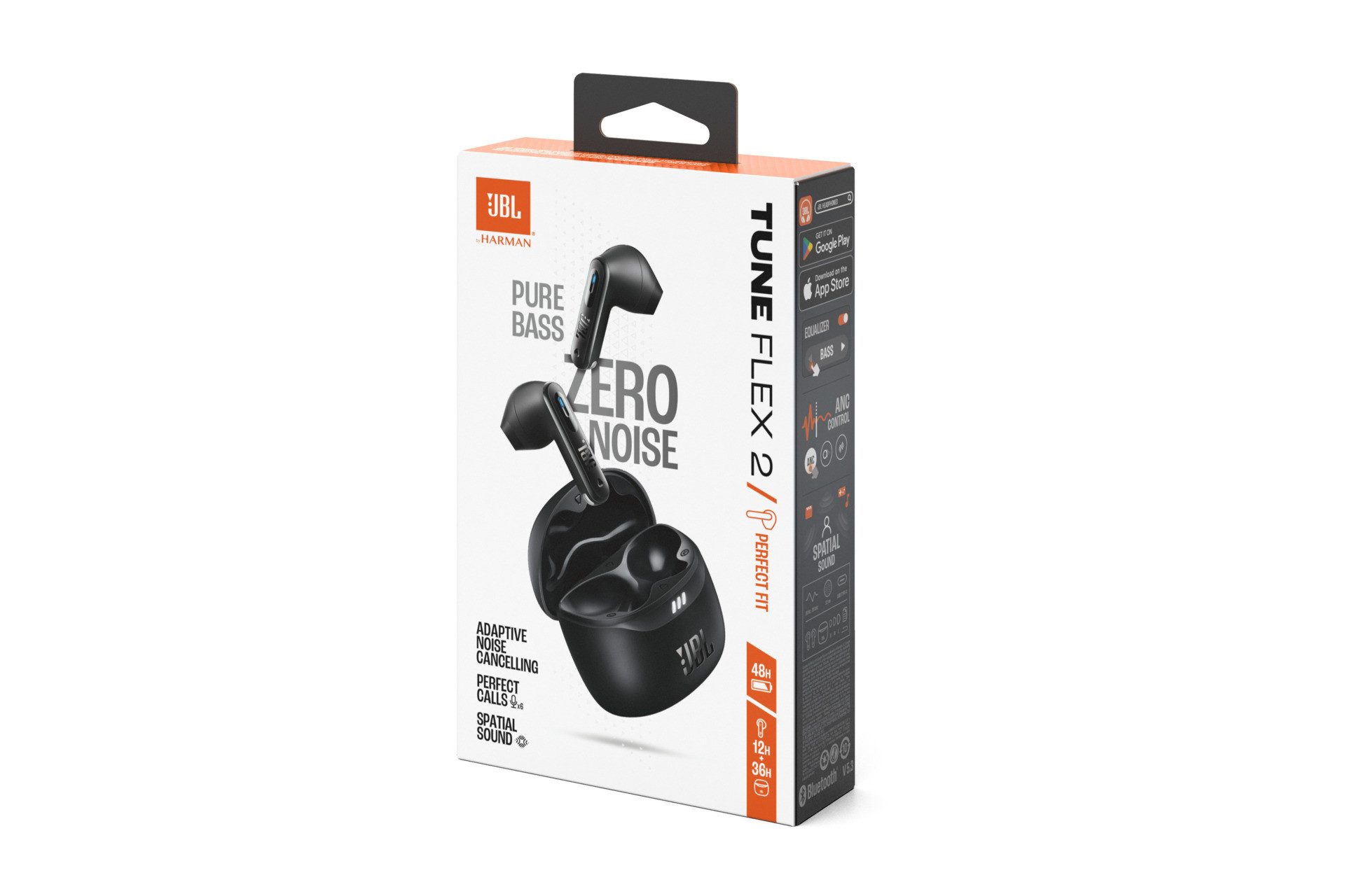 JBL Draadloze in-ear hoofdtelefoon TUNE Flex 2