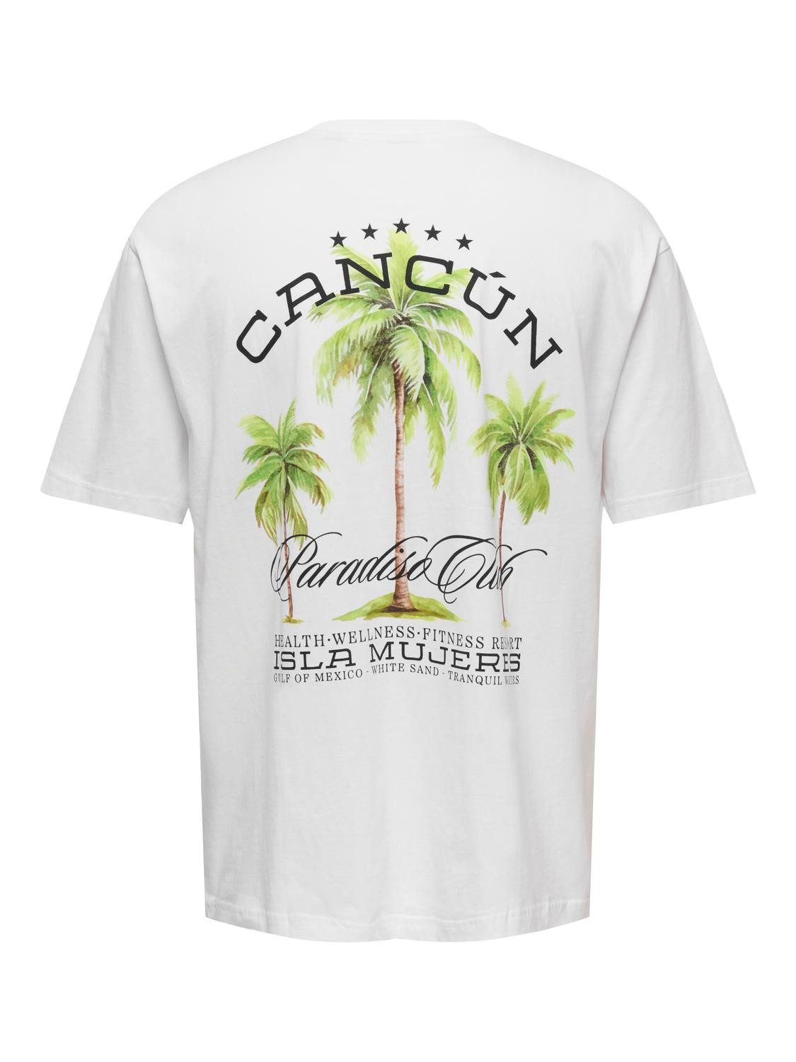 ONLY & SONS T-shirt ONSKEANE RLX SS PRINT TEE NOOS