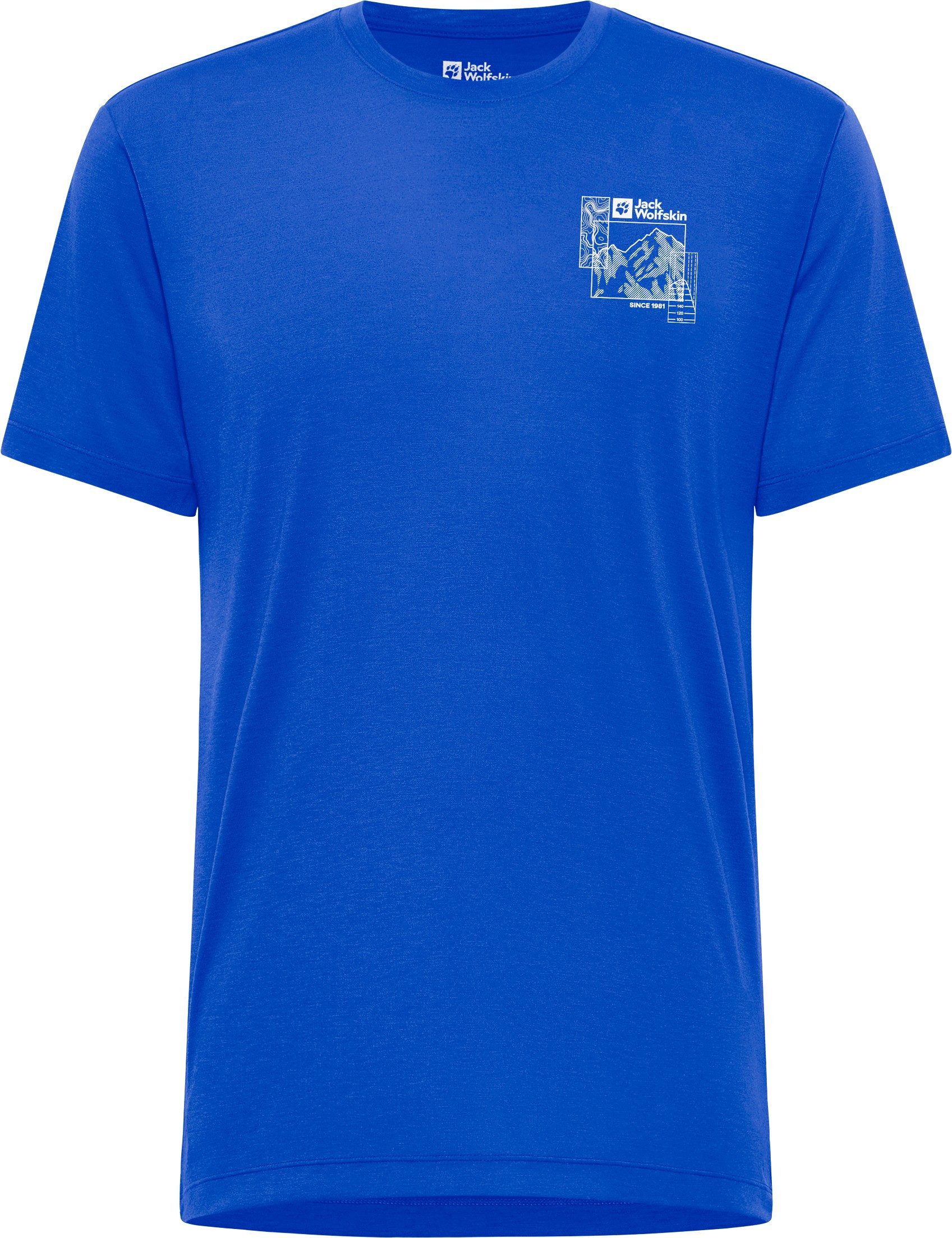 Jack Wolfskin T-shirt VONNAN GRAPHIC T M