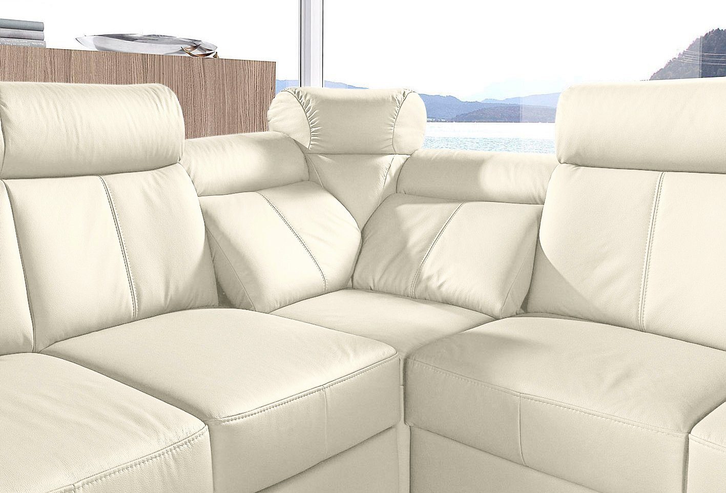 sit&more Hoekbank Basel L-vorm optioneel met relaxfunctie