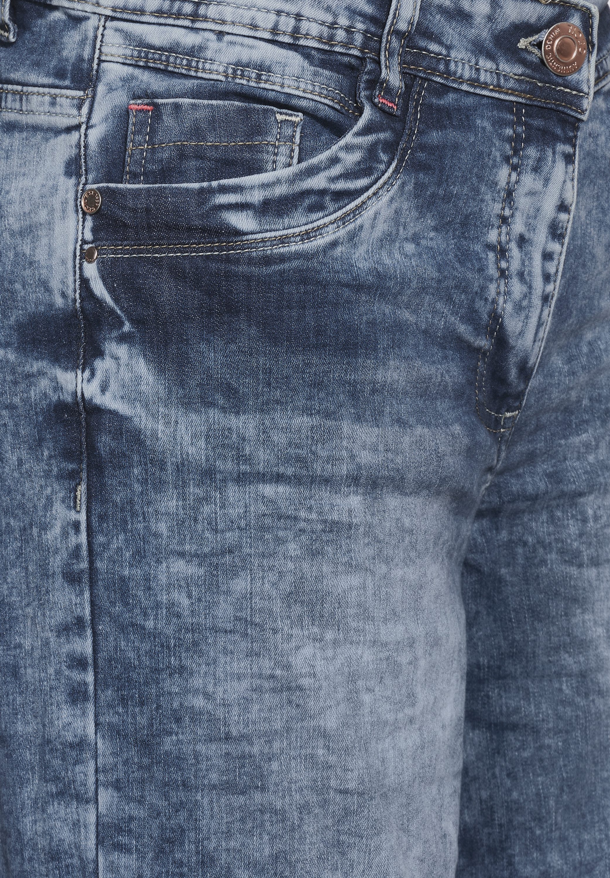 Cecil Loose fit jeans Style Neele in five-pocketsstijl