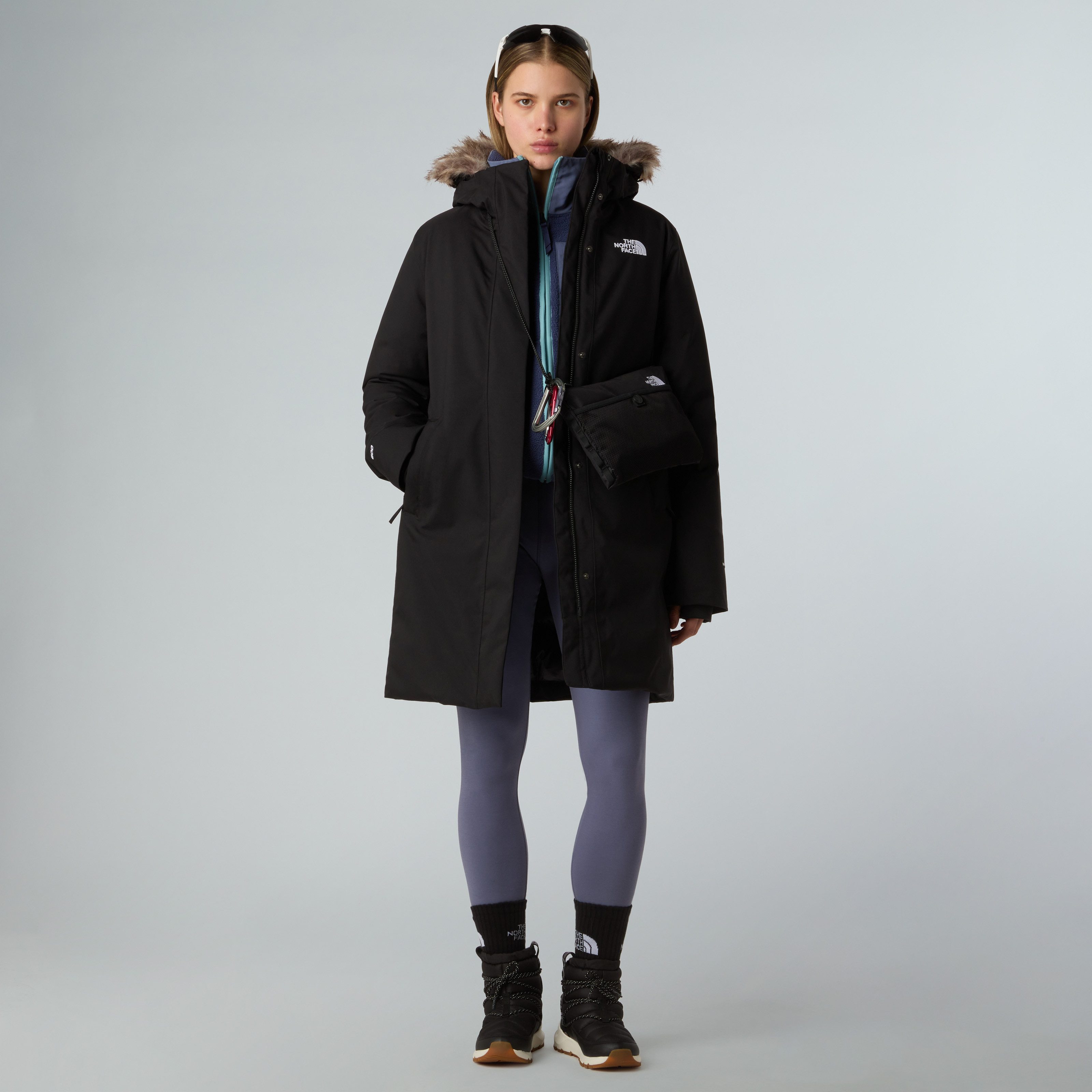 The North Face Donsjas W ARCTIC PARKA Zeer warm, winddicht, waterdicht (1-delig)