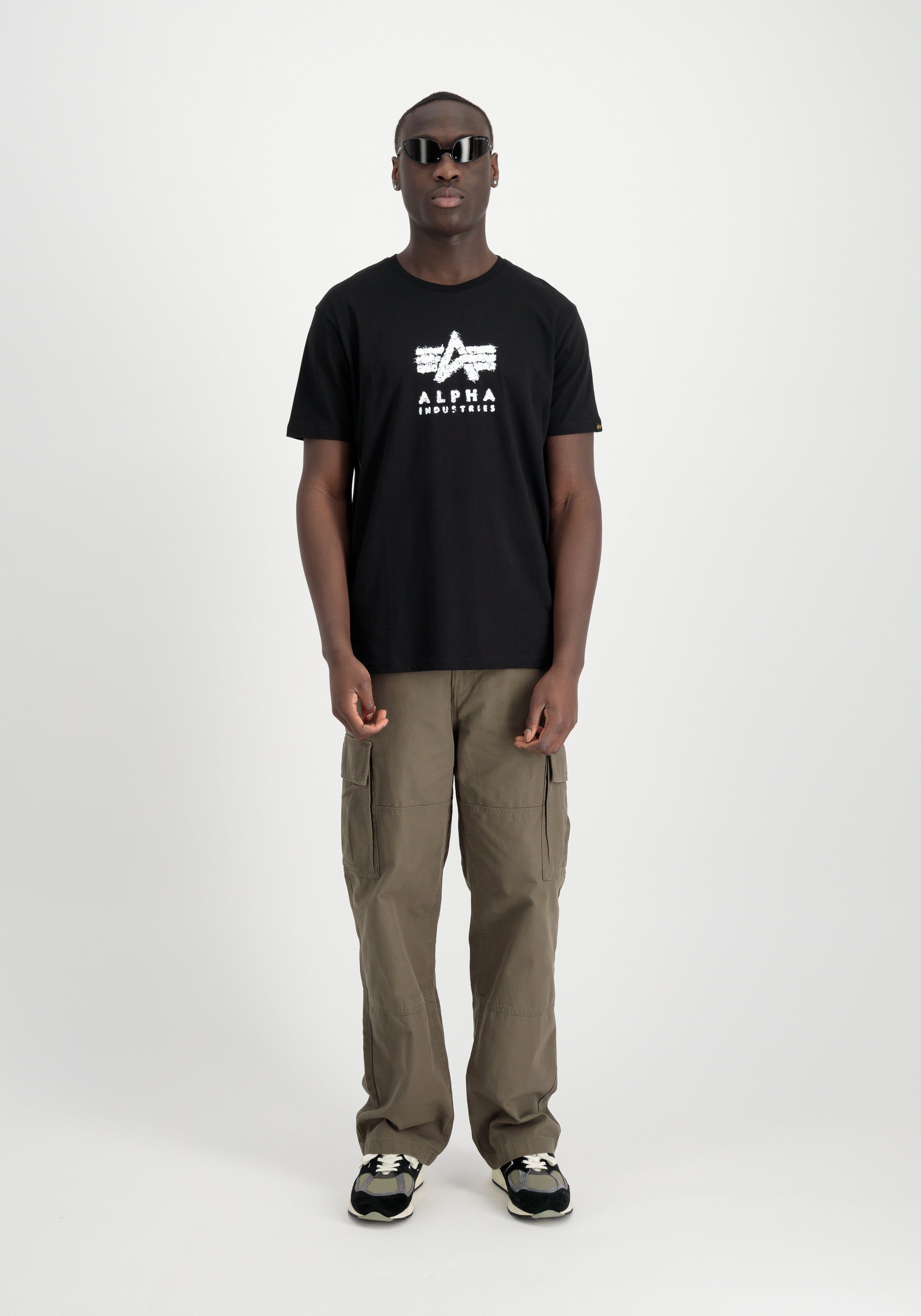 Alpha Industries T-shirt Alpha Industries Men - T-Shirts Grunge Logo T-Shirt