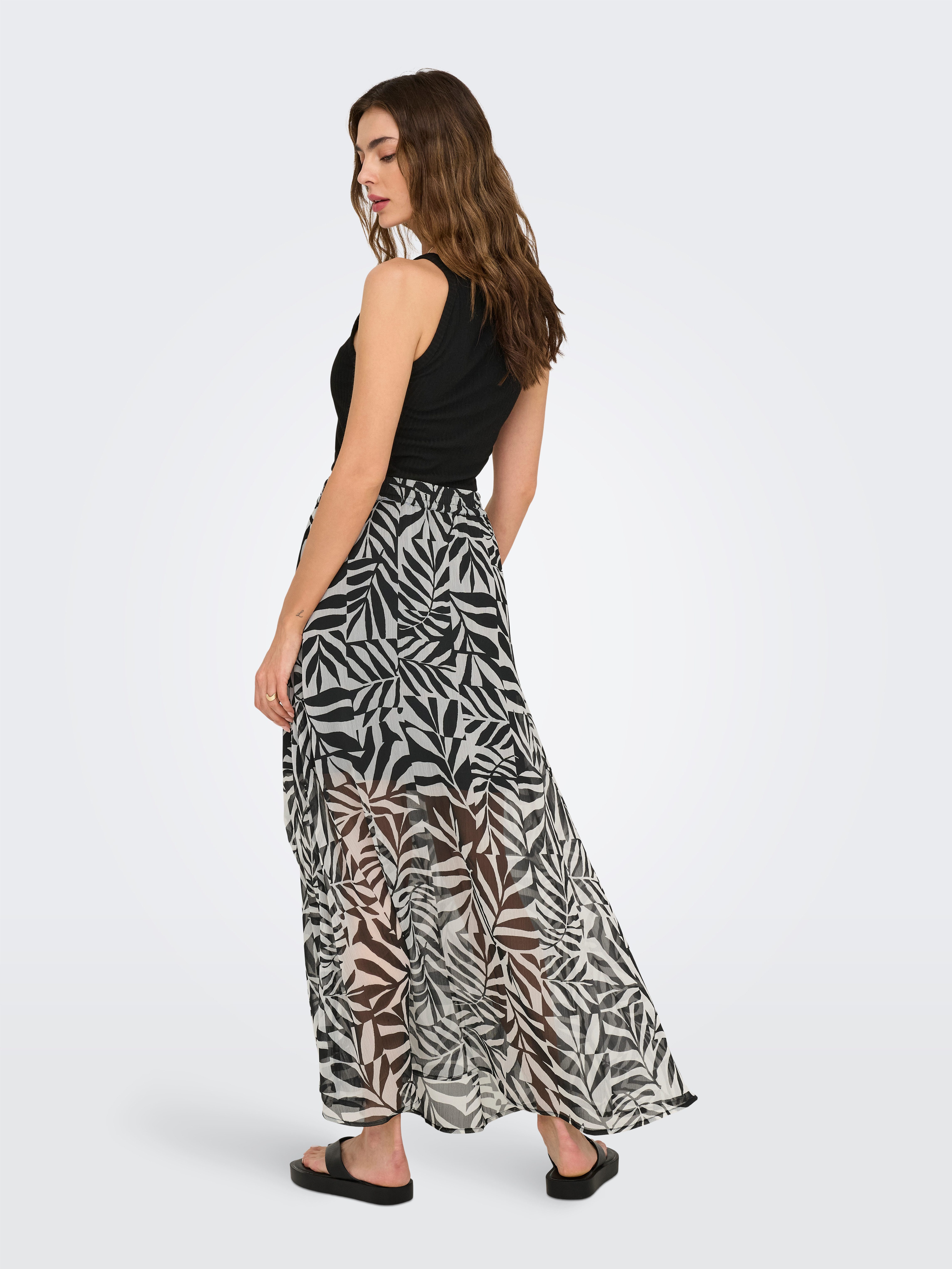 Only Plooirok ONLASTA LIFE SLIT ANKEL SKIRT PTM