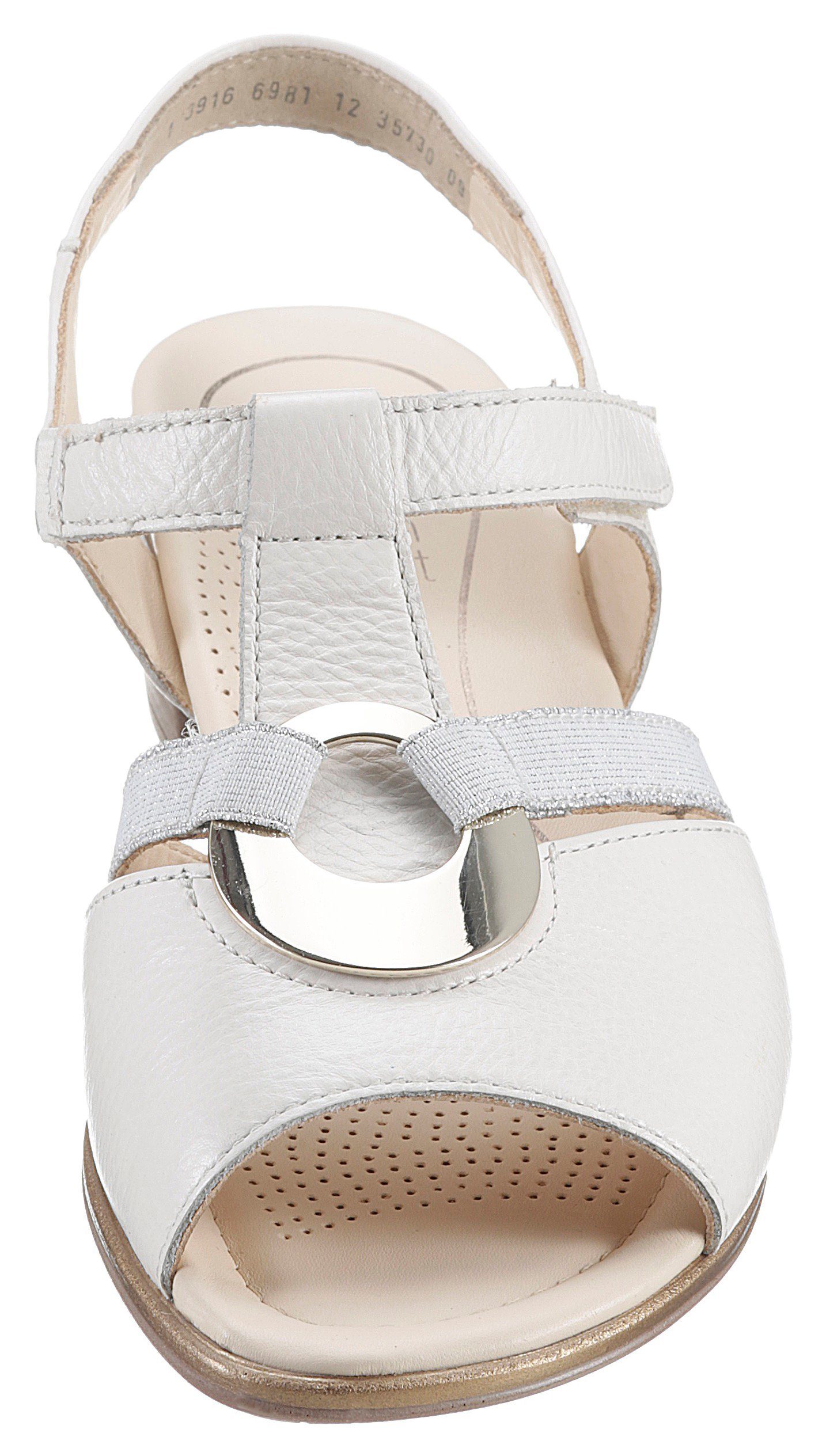 Ara Sandaaltjes Lugano , zomerschoen, sandaal, blokhak, in elegante look, h-breedte