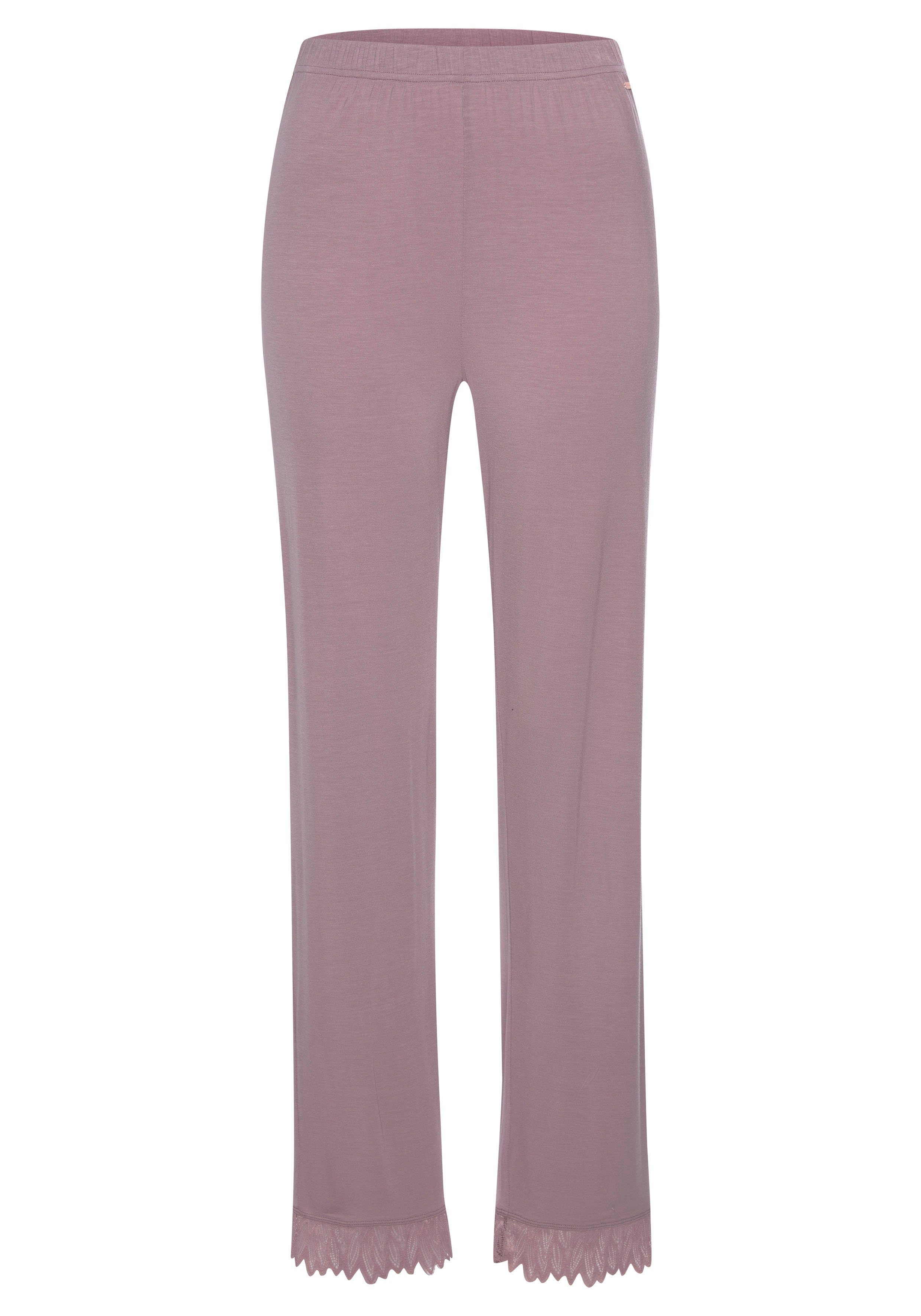 Lascana Pyjamabroek met kanten details