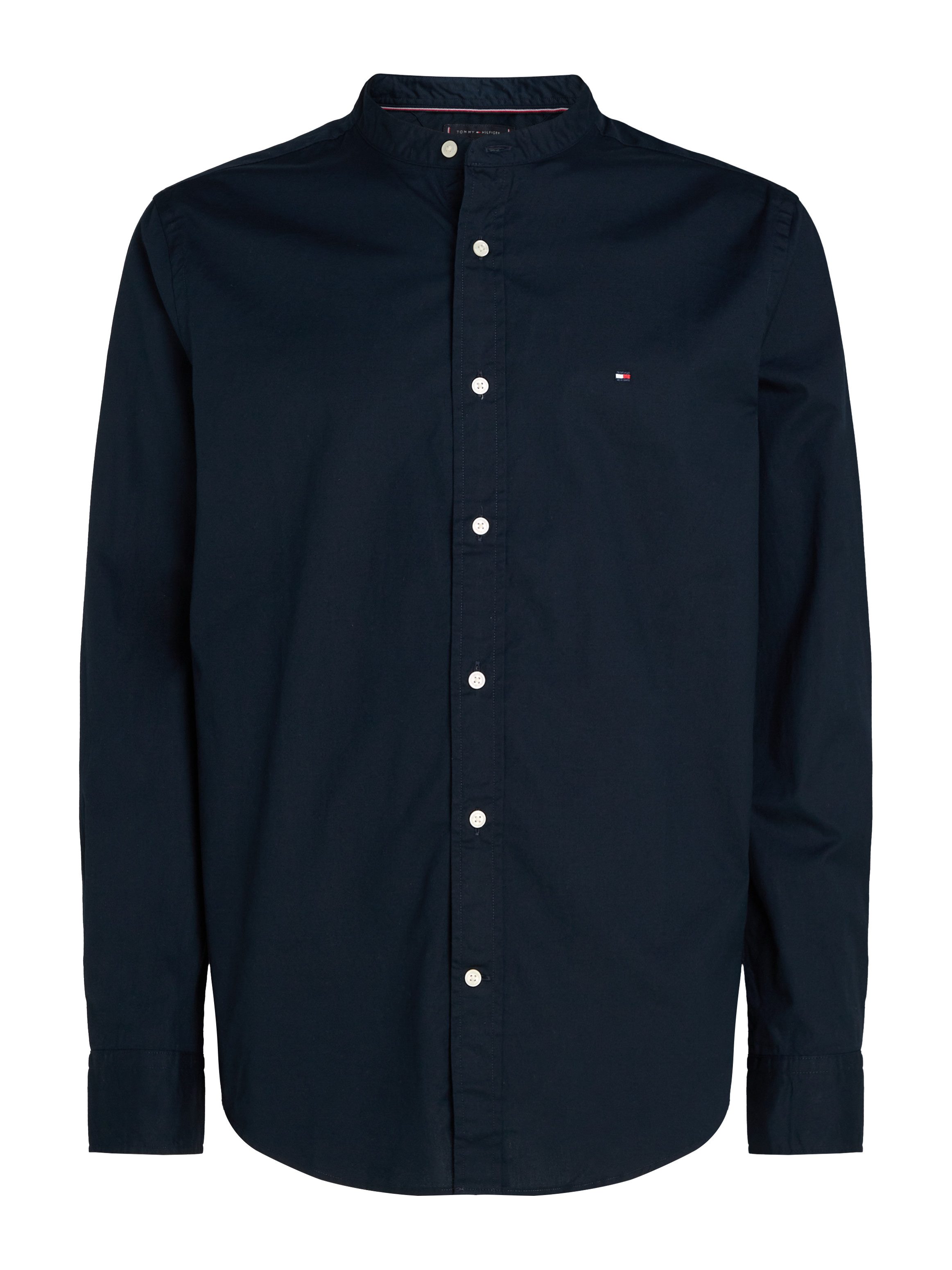 Tommy Hilfiger Overhemd met lange mouwen FLEX POPLIN SOLID MAO RF SHIRT