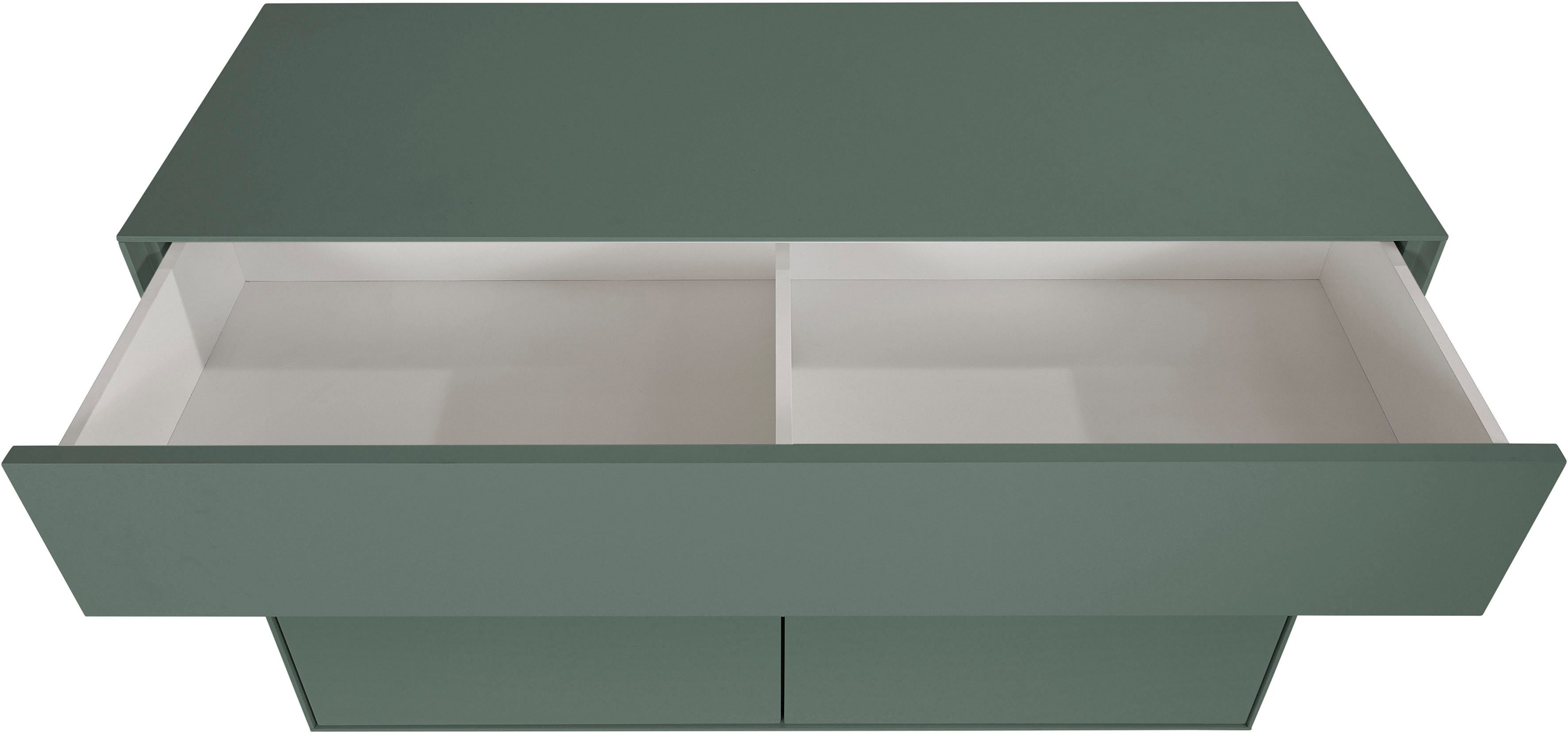 LeGer Home by Lena Gercke Dressoir Essentials Breedte: 112 cm, MDF gelakt, push-to-open-functie