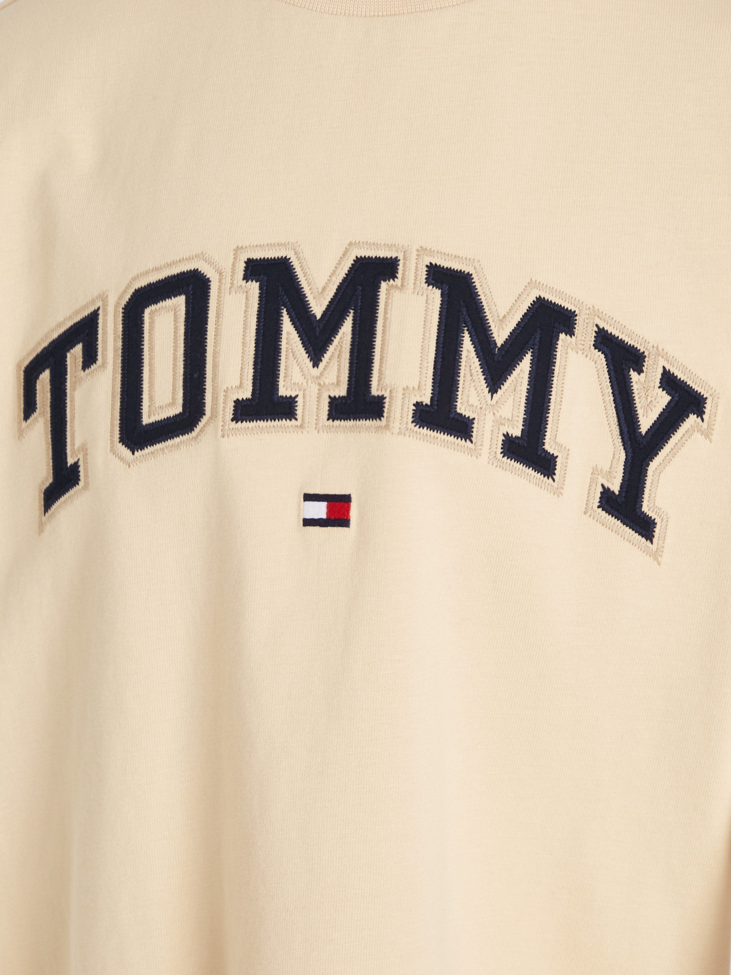Tommy Hilfiger Shirt met korte mouwen VARSITY EMBROIDERY TEE SS Kinderen tot 16 jaar met logostiksel