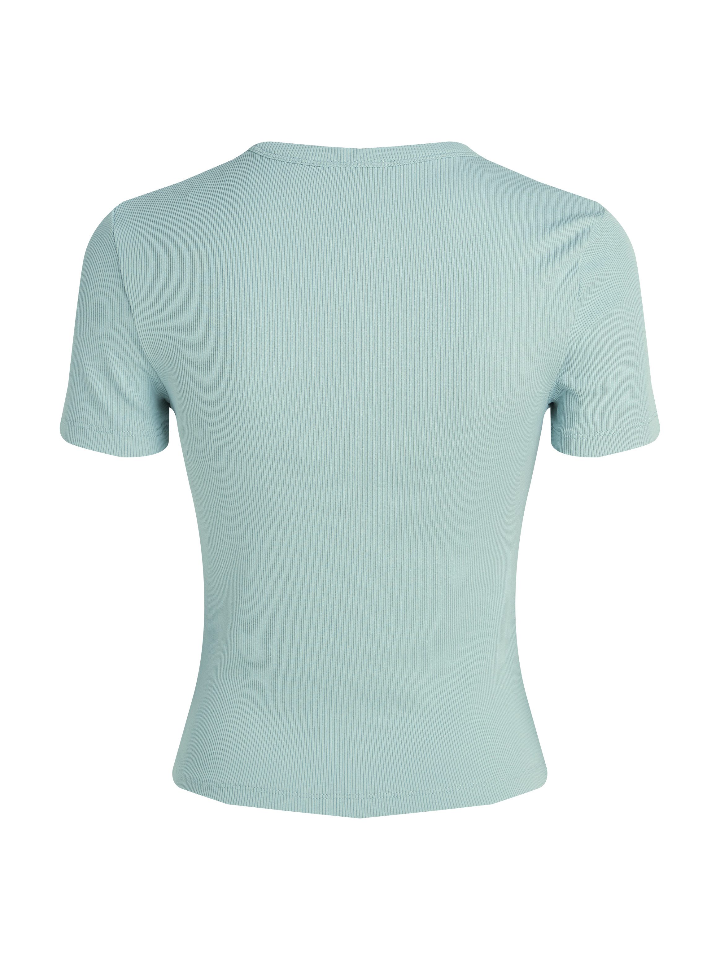 Calvin Klein T-shirt WOVEN LABEL RIB FITTED TEE