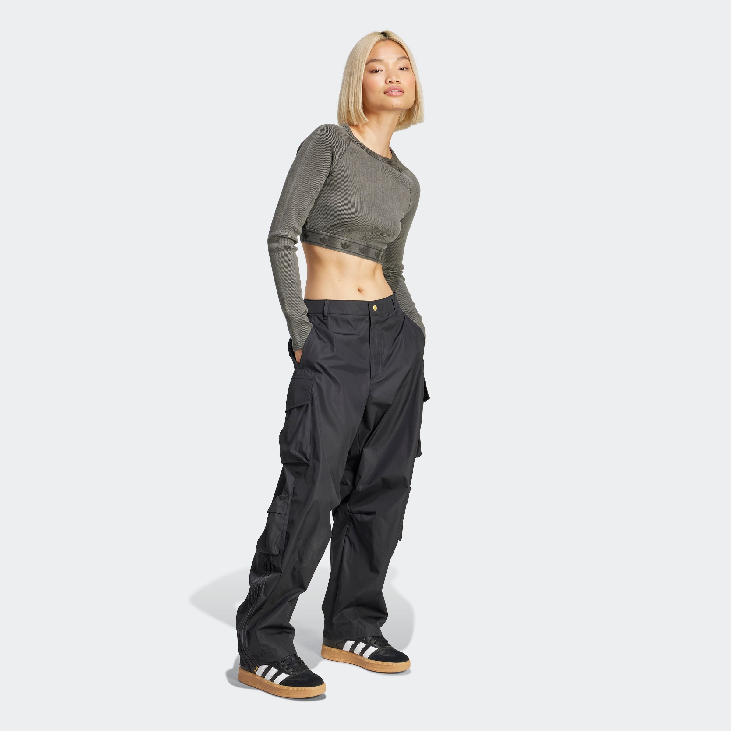adidas Originals Shirt met lange mouwen RIB LS TOP