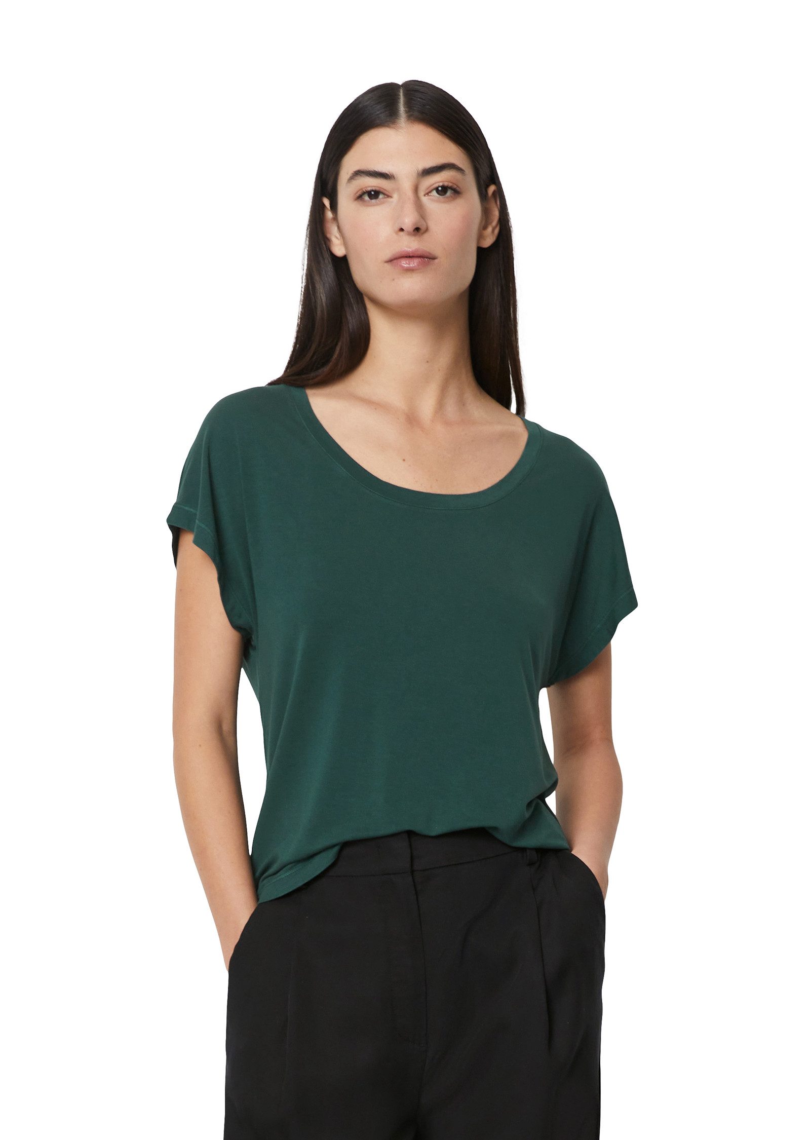 Marc O'Polo T-shirt Verschillende kleuruitval dames t-shirts maat XS blauw