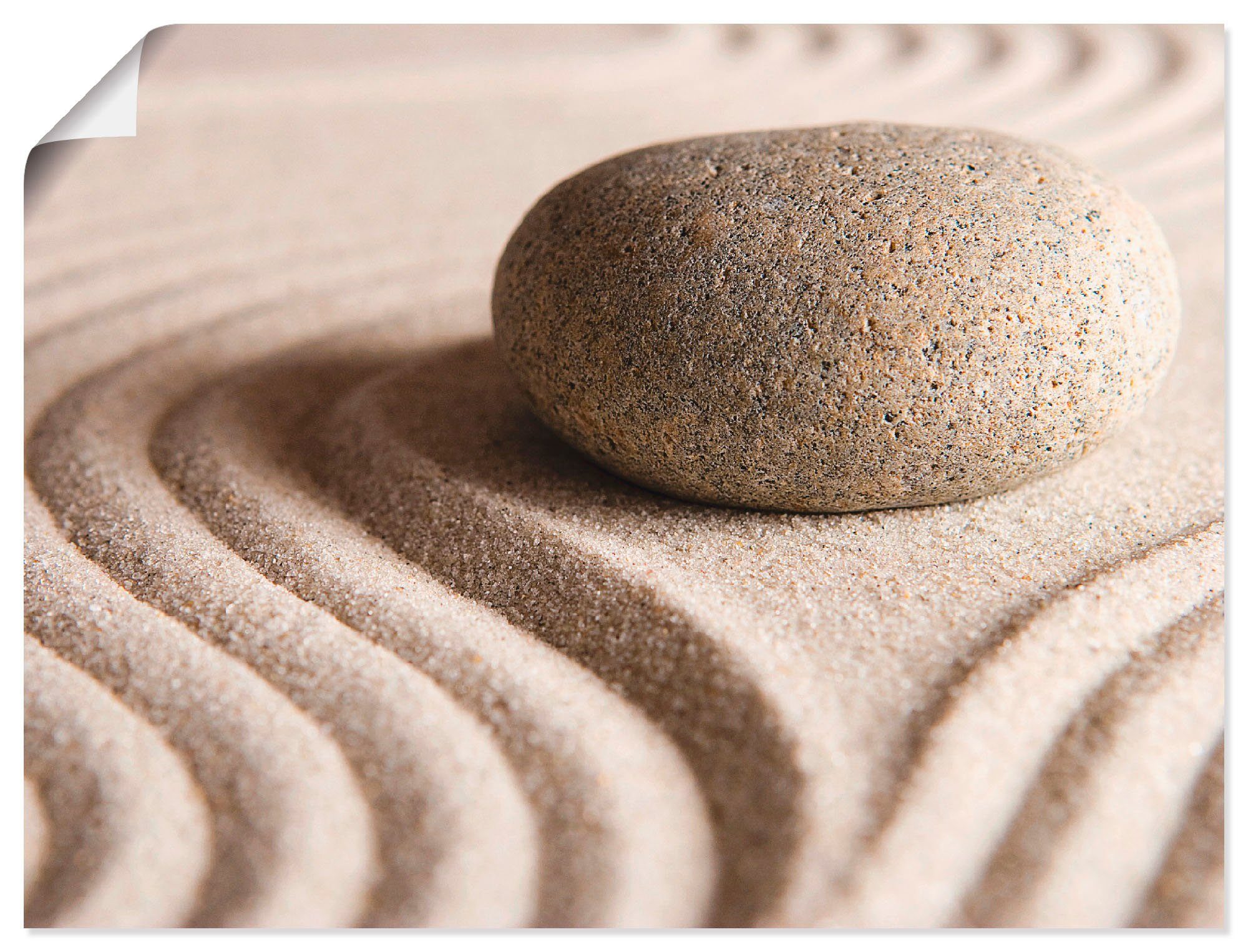 Artland Artprint Zen steen (1 stuk)