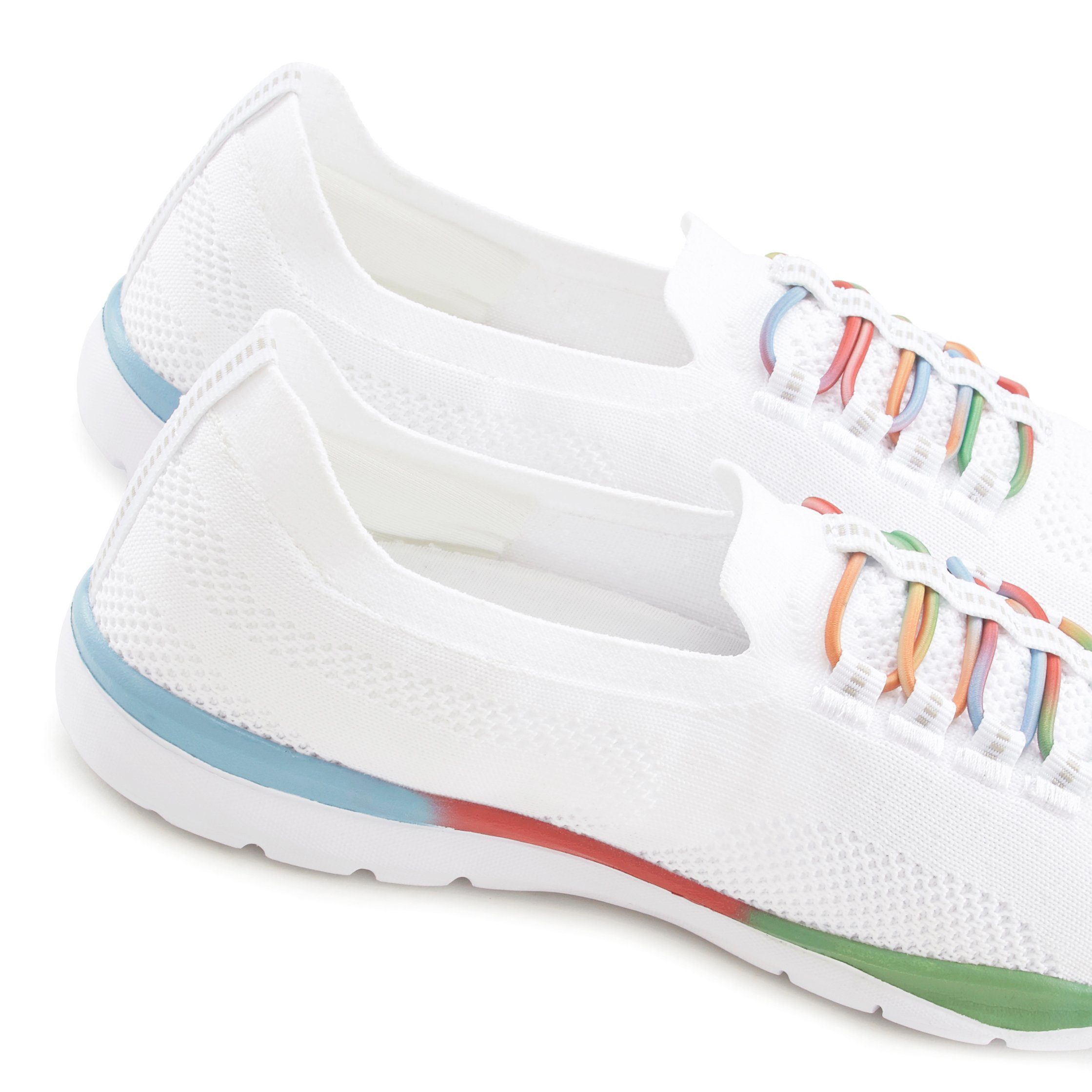 Lascana Sneakers Slippers, lage schoenen, om in te schieten, licht meshmateriaal VEGAN