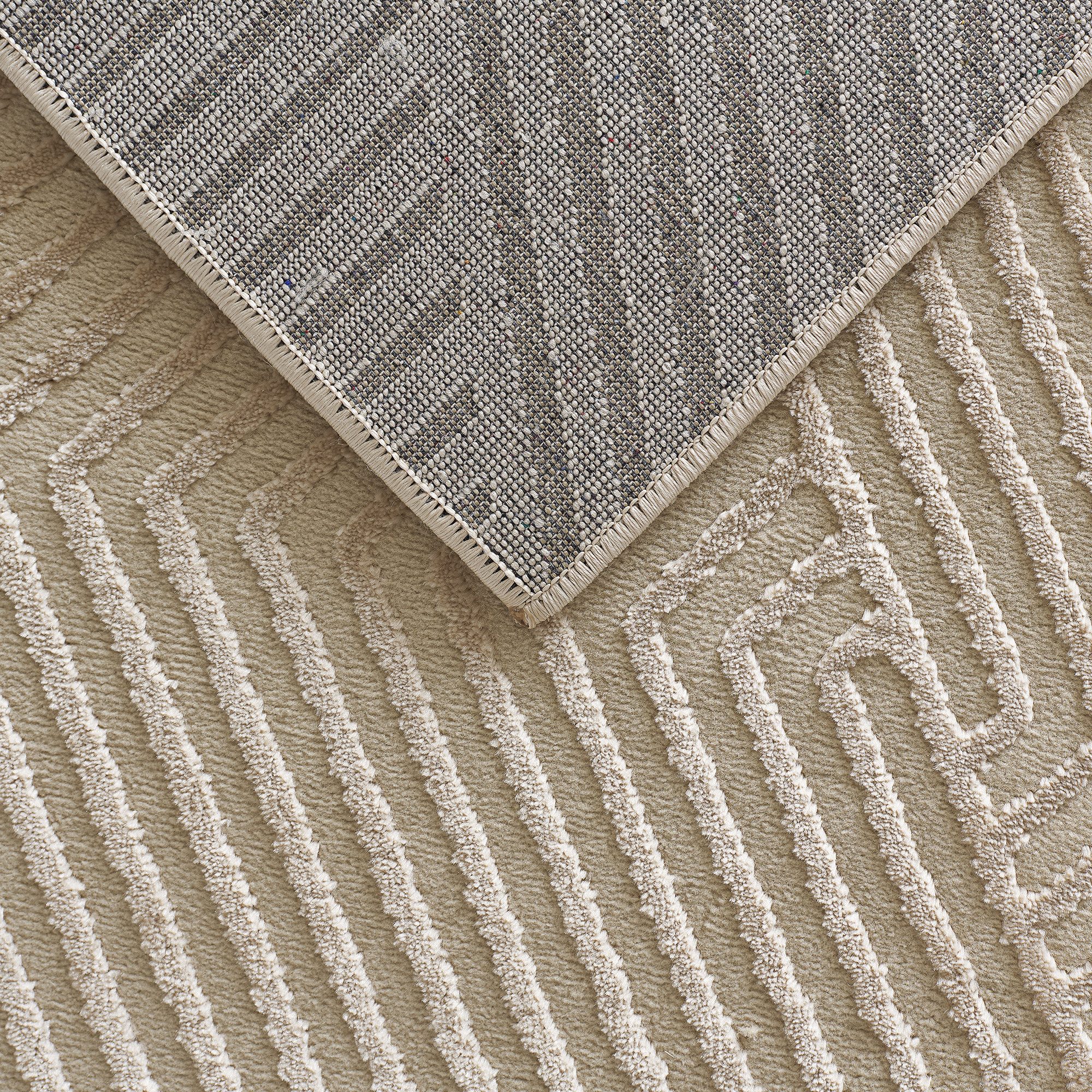 Sehrazat Vloerkleed Rio 1600 Zachte kleuren, modern ontwerp, duurzaam, elegantie ontmoet comfort