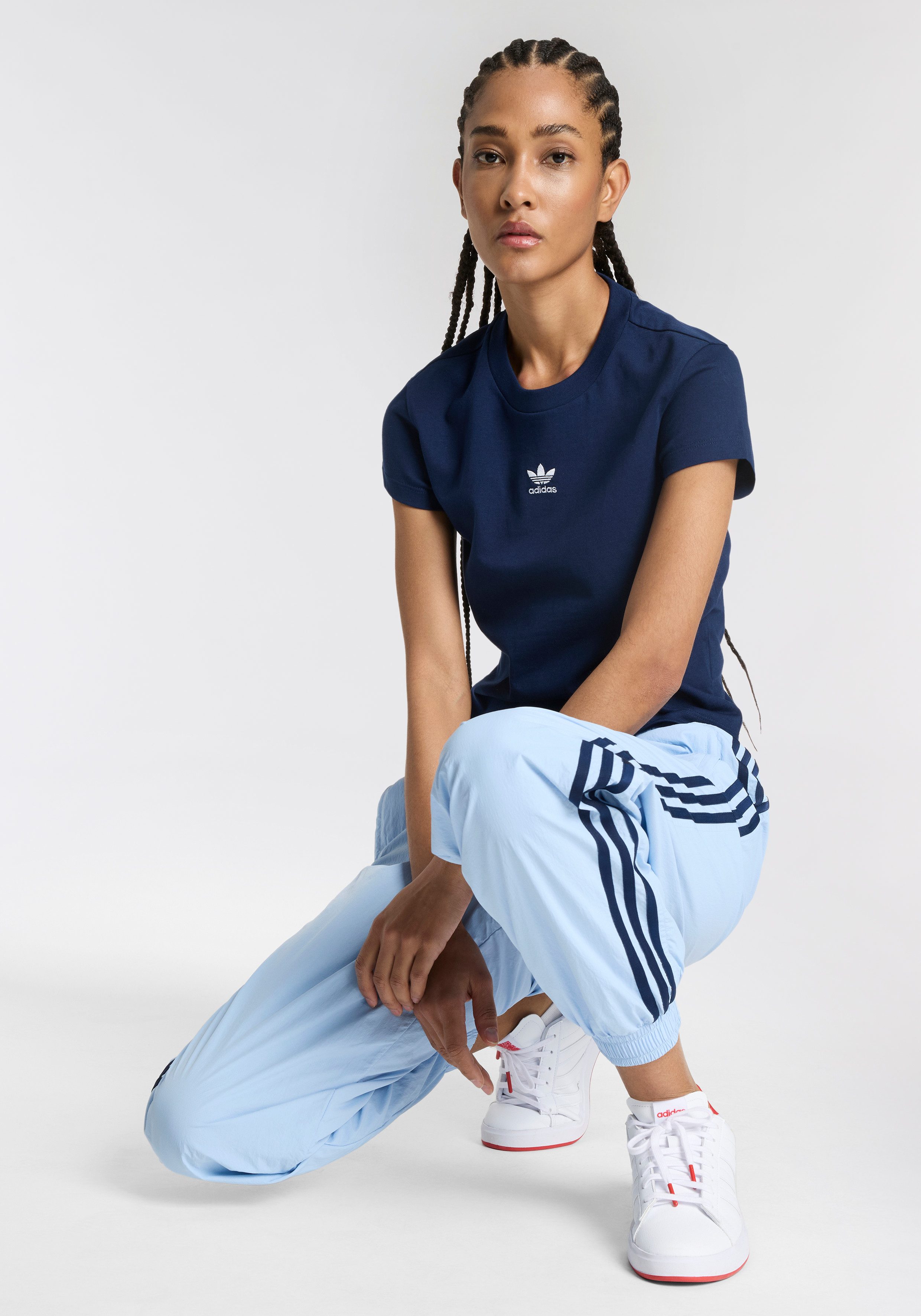 adidas Originals Sportbroek 3S WV CUFF PANT (1-delig)
