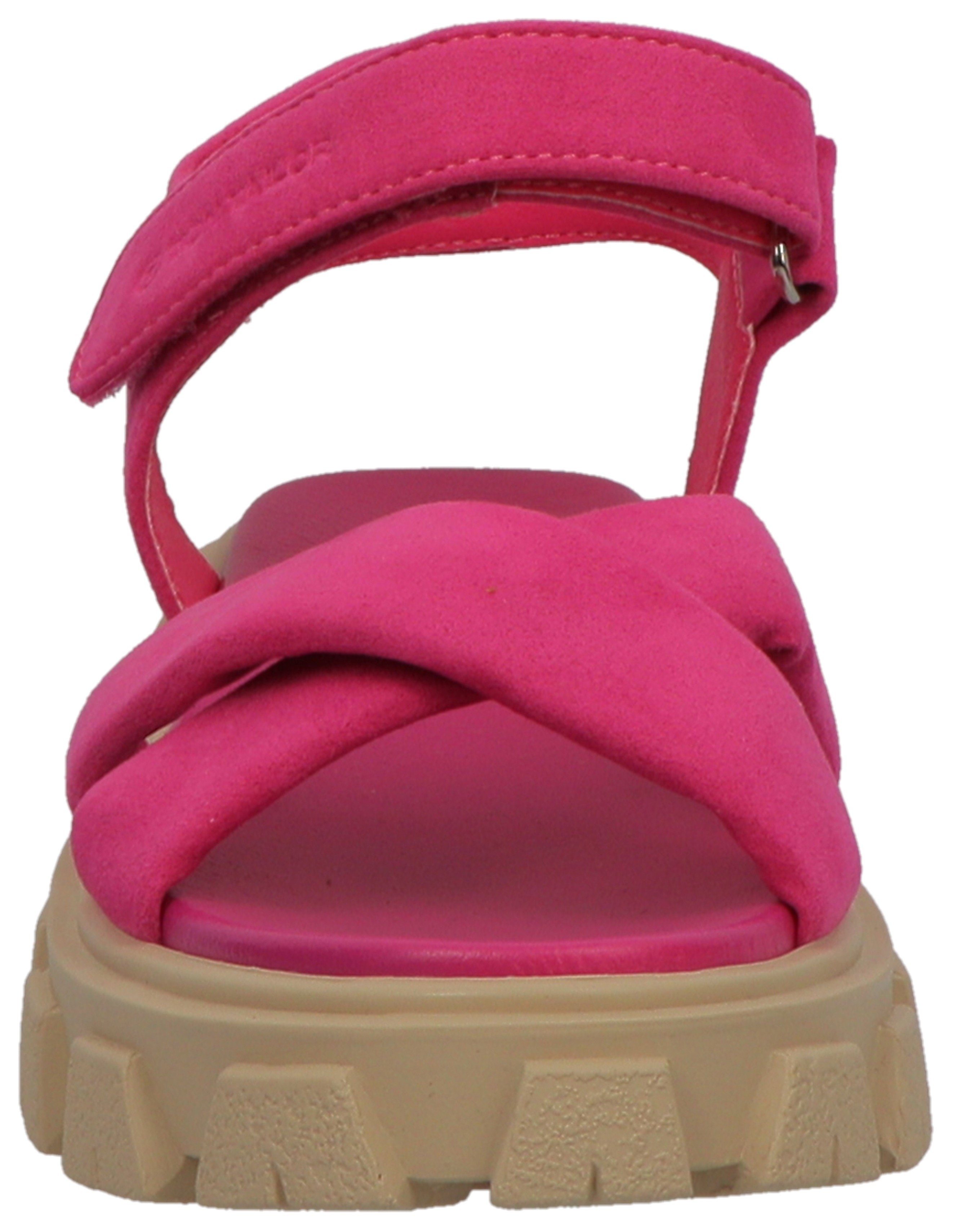 Tom Tailor Sandalen plateau, zomerschoen, sandaal met praktische klittenband
