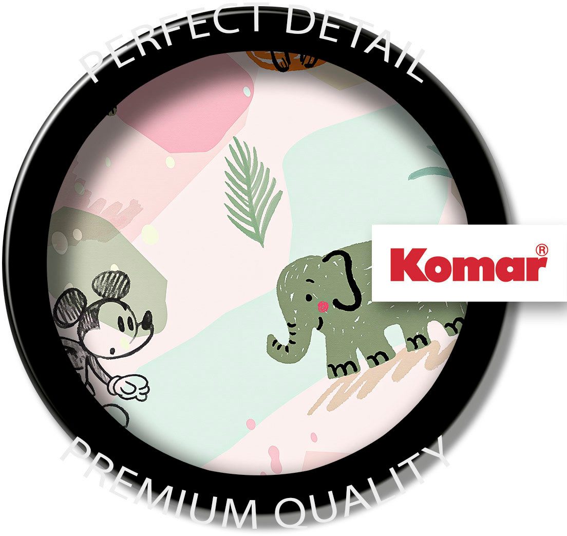 Komar Fotobehang Digitale print vlies - Mickey Safari - Afmeting 200 x 250 cm (1 stuk)