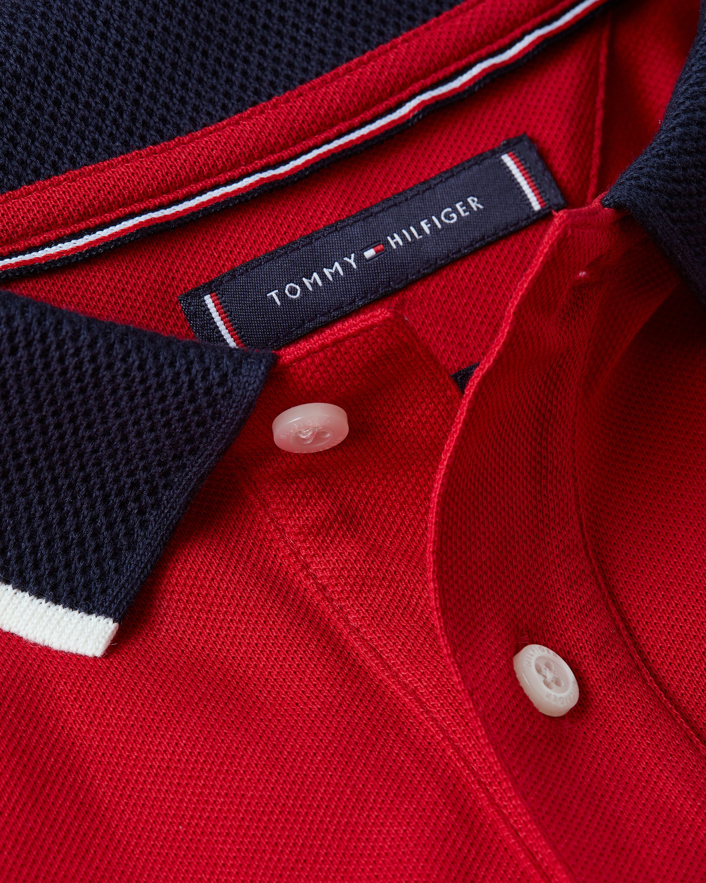 Tommy Hilfiger Poloshirt CONTRAST COLLAR CUFF REG POLO