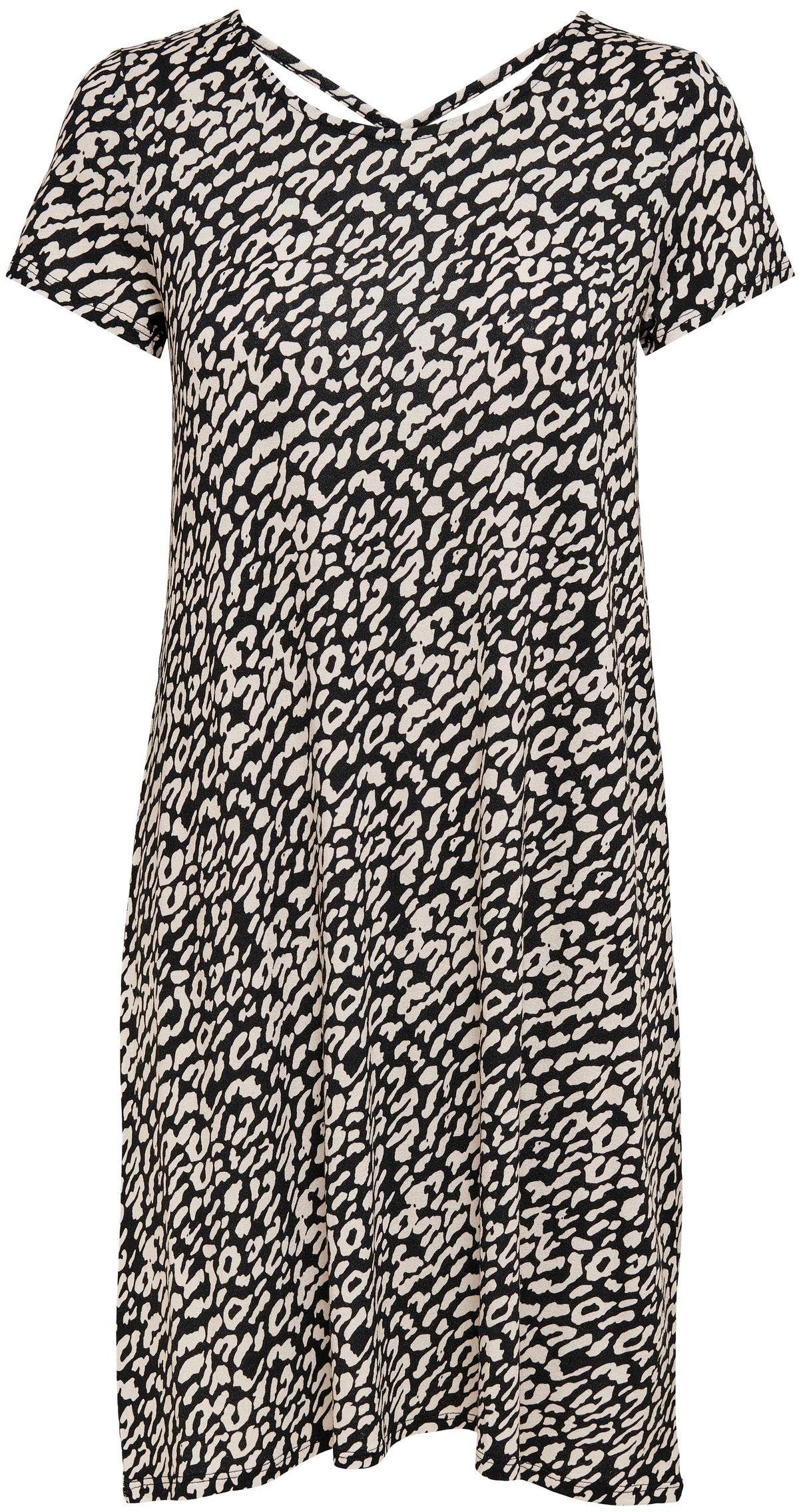Only Mini-jurk ONLBERA BACK LACE UP S/S DRESS JRS NOOS