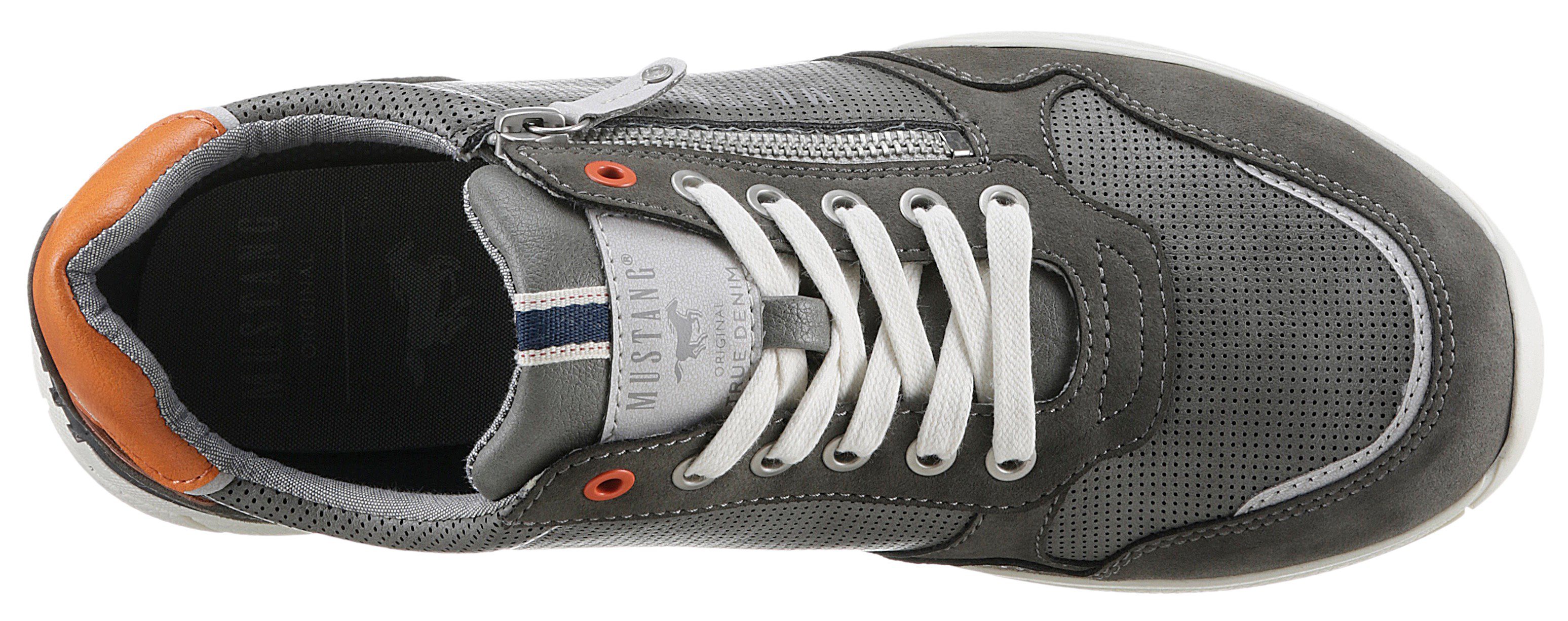 Mustang Shoes Sneakers met zijrits, vrijetijdsschoen, lage schoen, veterschoen