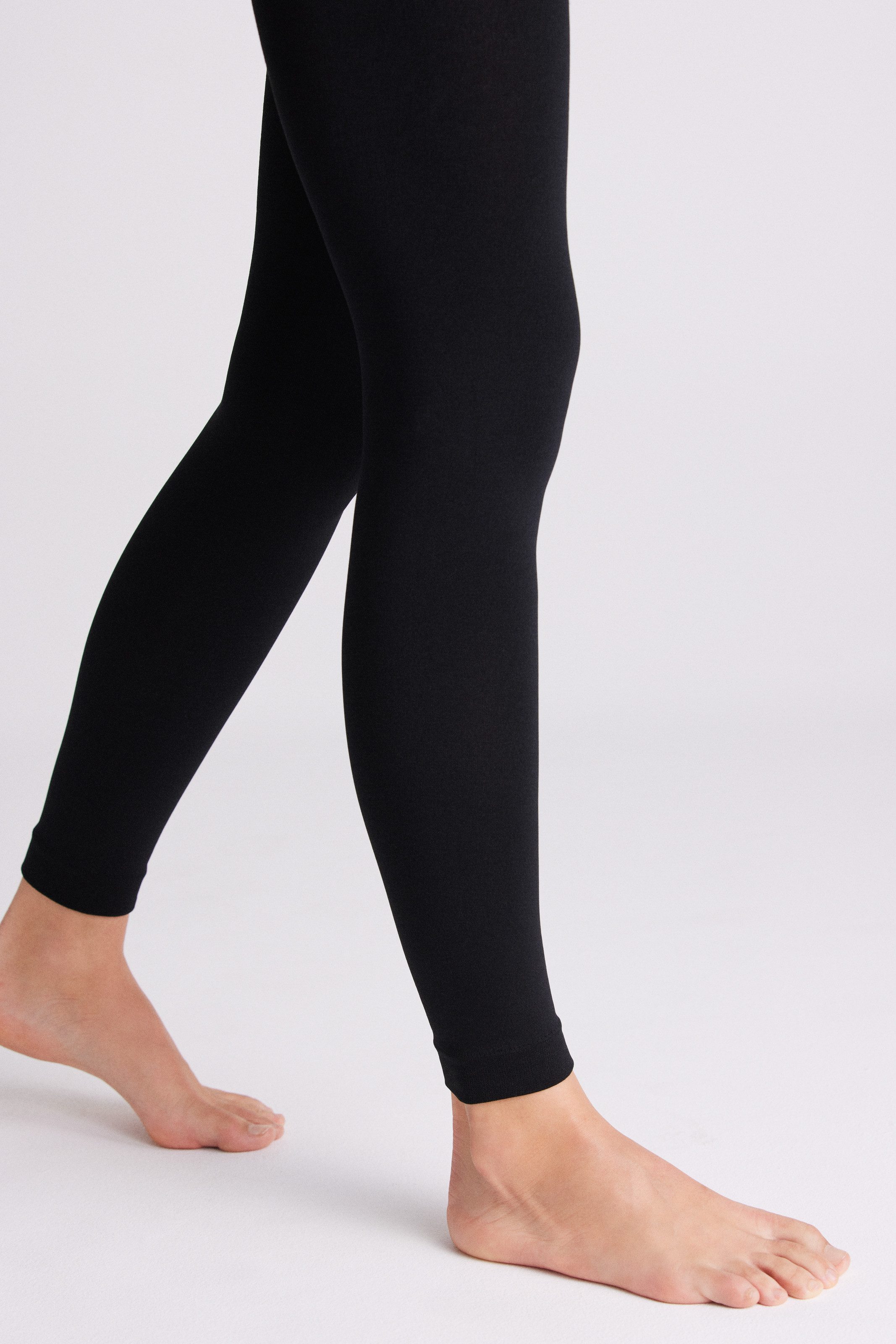 YSABEL MORA Thermolegging TIGHTS BASIC COLLECTION met 140 den voor knusse warmte bij kou (Set van 2)