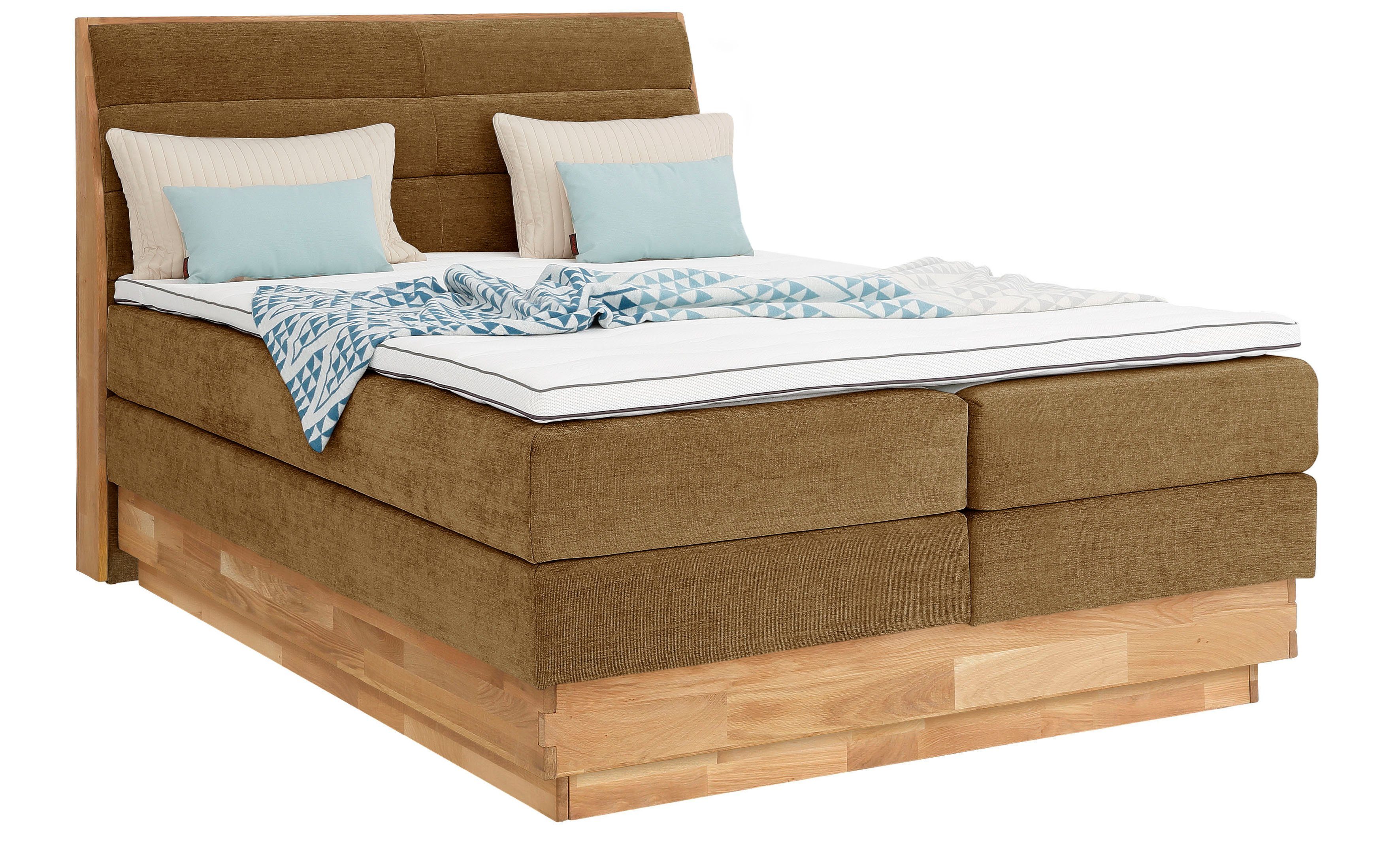 OTTO products Boxspring JENNA zonder ledverlichting, met gecertificeerde, gerecyclede overtrekstoffen