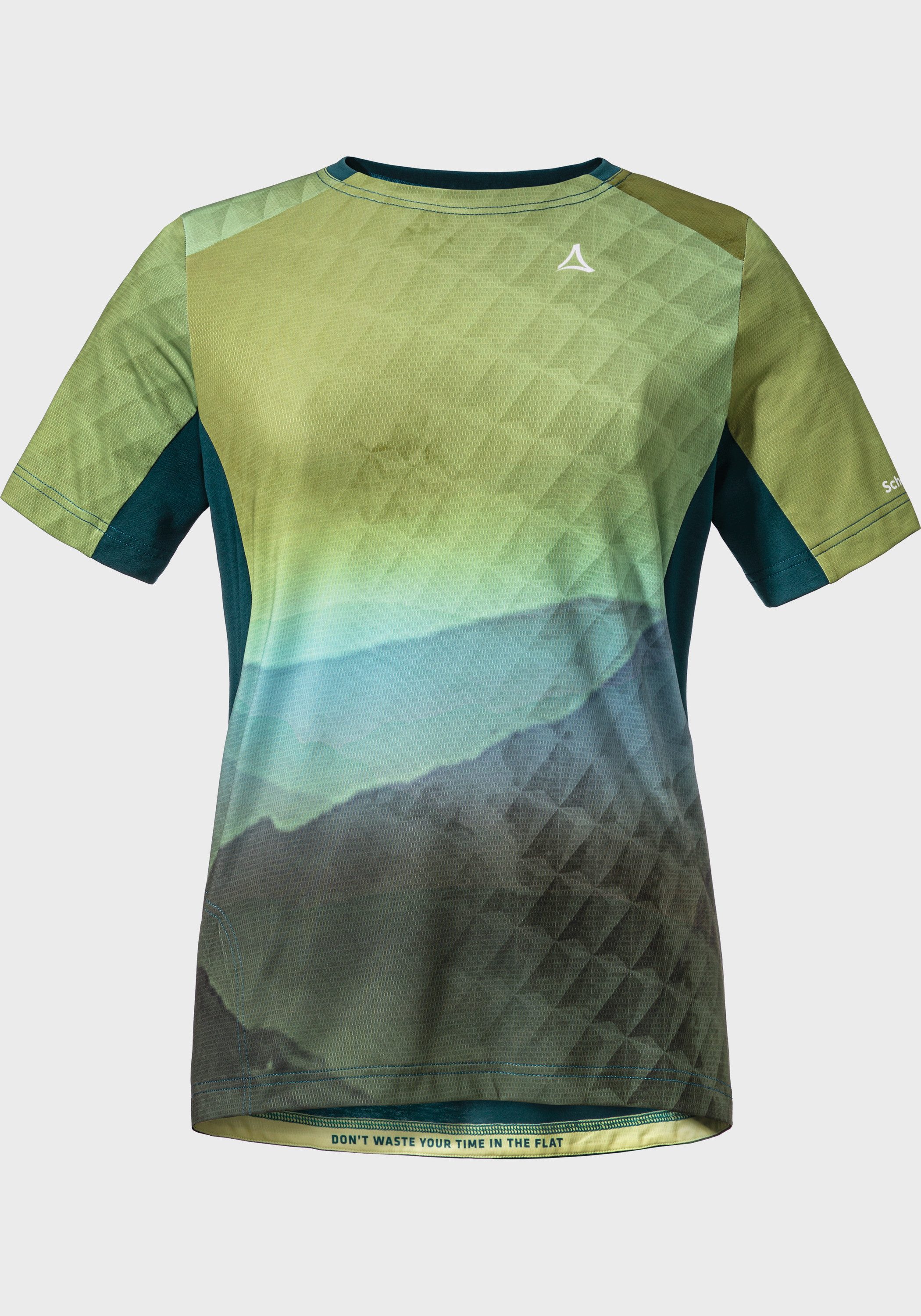 Schöffel Fietsshirt Shirt Valbella L dames sportkleding maat 34 bruin