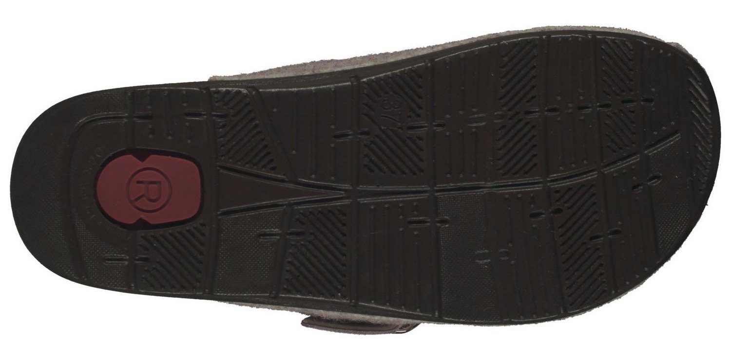 Rohde Pantoffels RODIGO-D met memory foam in breedte g = breed