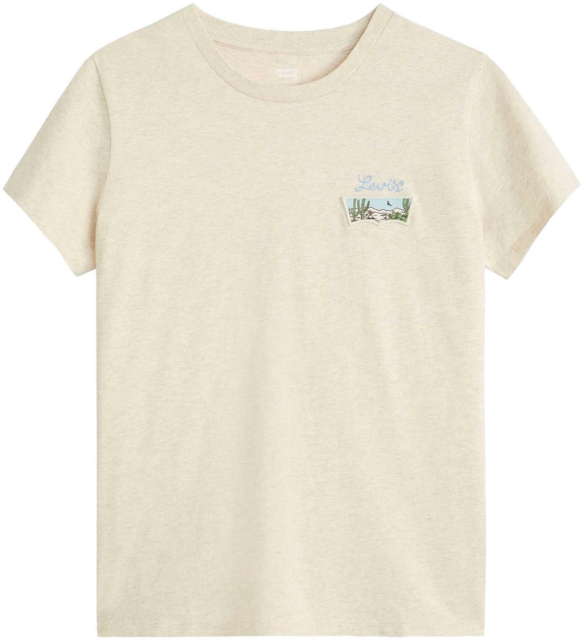 Levi's® T-shirt The Perfect Tee met batwing-logoprint