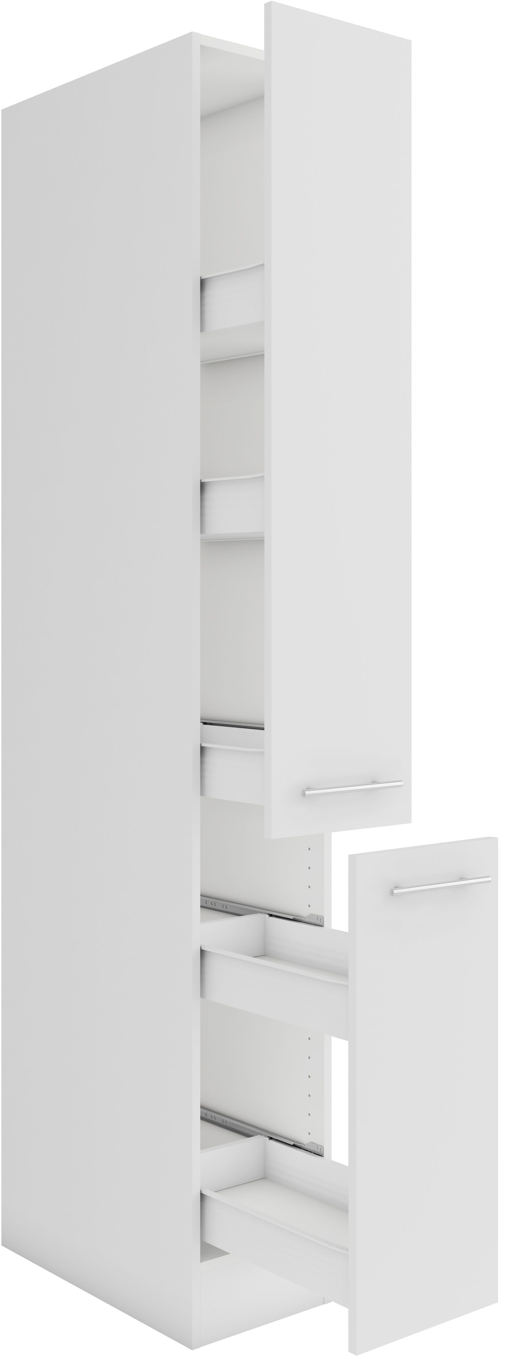 OPTIFIT Apothekerskast Bella Breedte 30 cm, hoogte 206,8 cm, 2 uittrekken