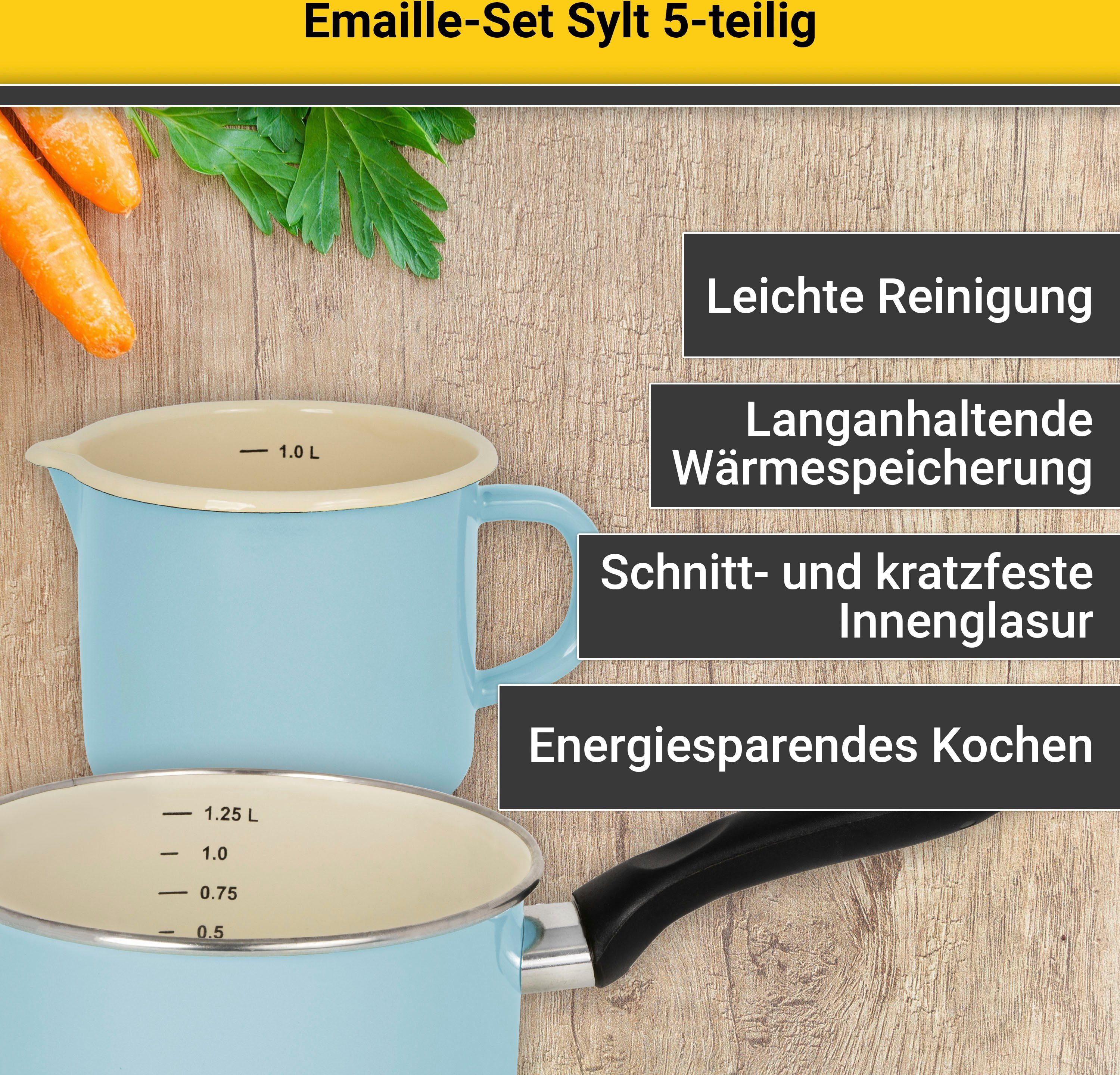 Krüger Pannenset Sylt Inductie (set)