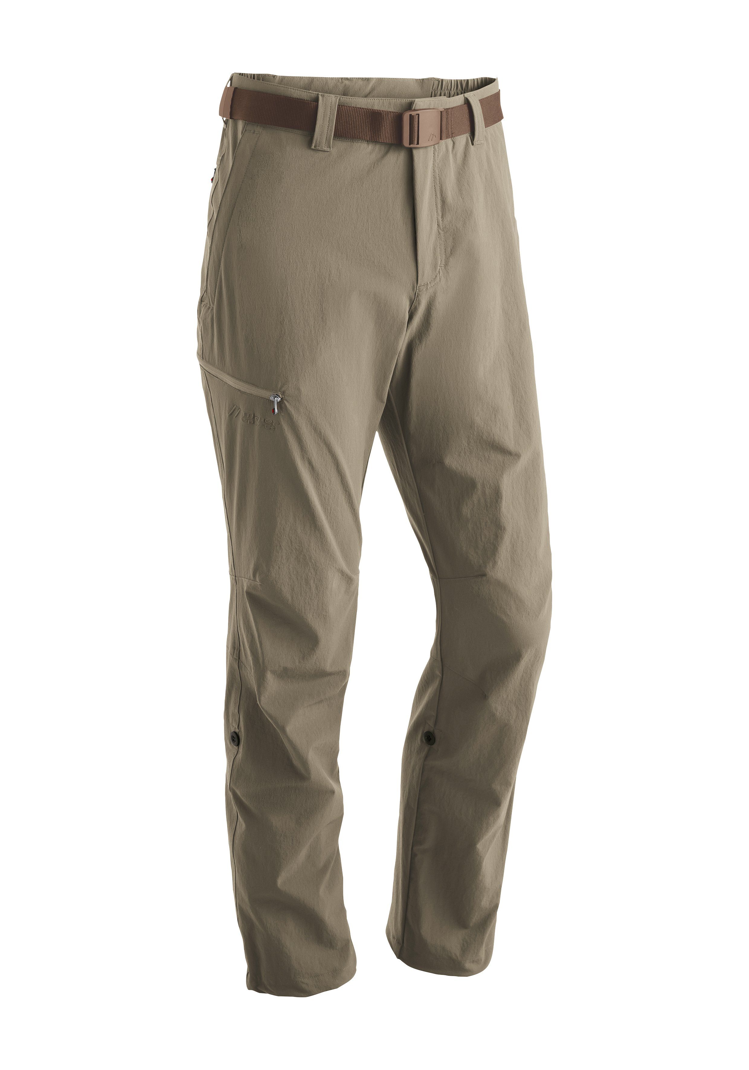 Maier Sports Functionele broek Nil Herenwandelbroek, ventilerende outdoorbroek met oprolfunctie