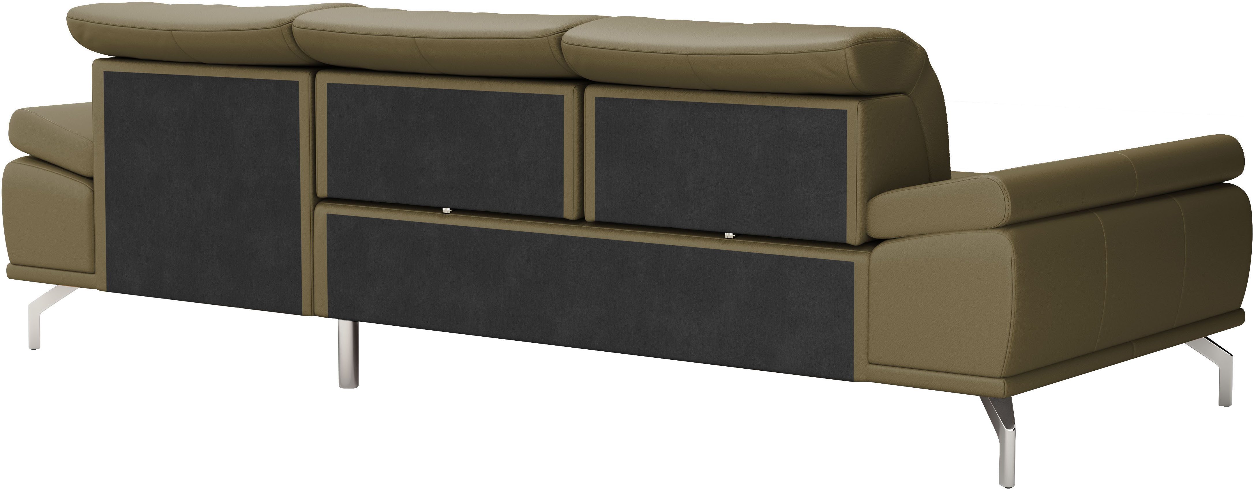 Places of Style Hoekbank Caluna Inclusief zitdiepteverstelling