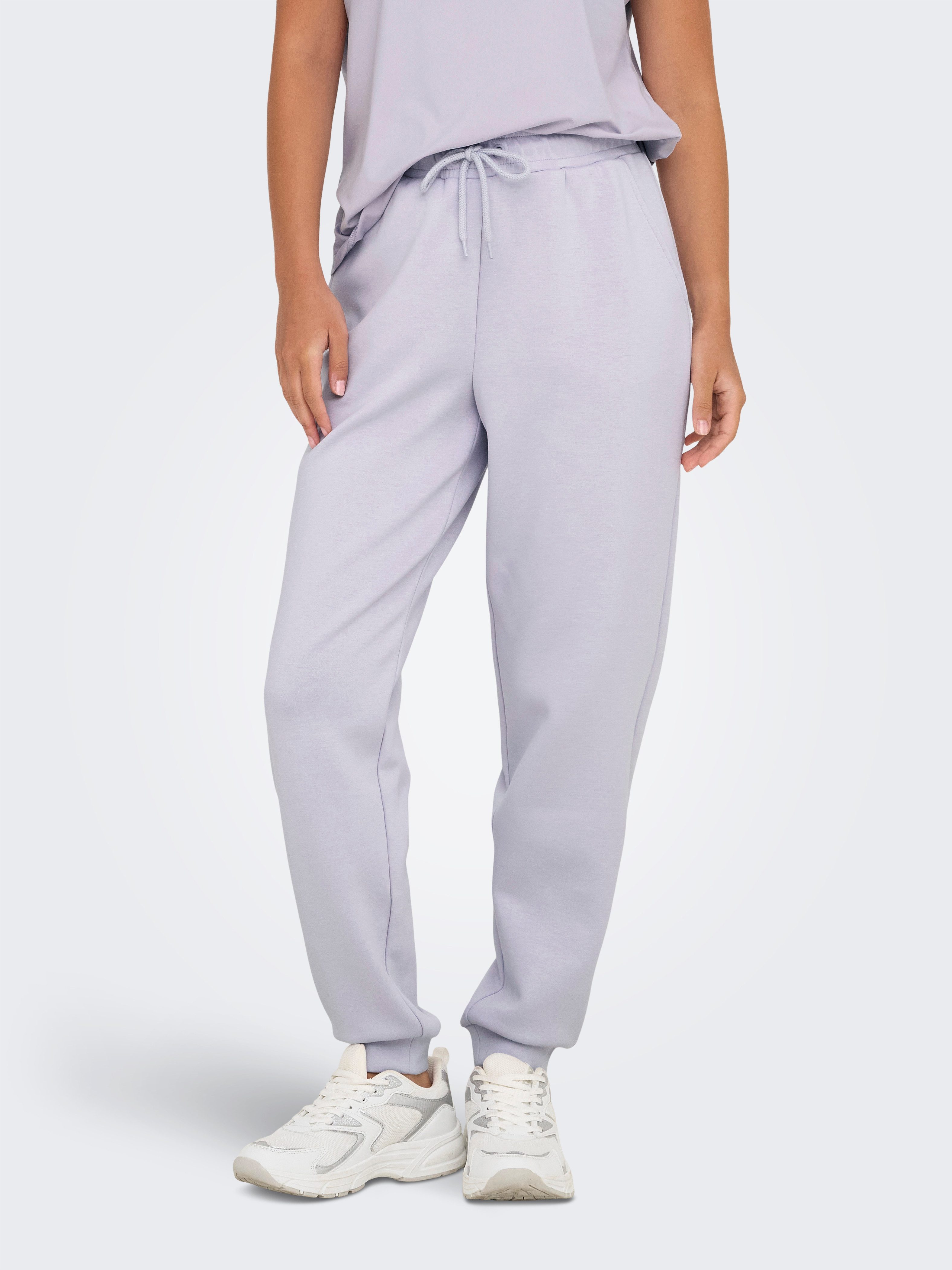 Only Play Sweatbroek ONPLOUNGE HW SWEAT PNT - NOOS dames sweatbroeken maat L (40) paars