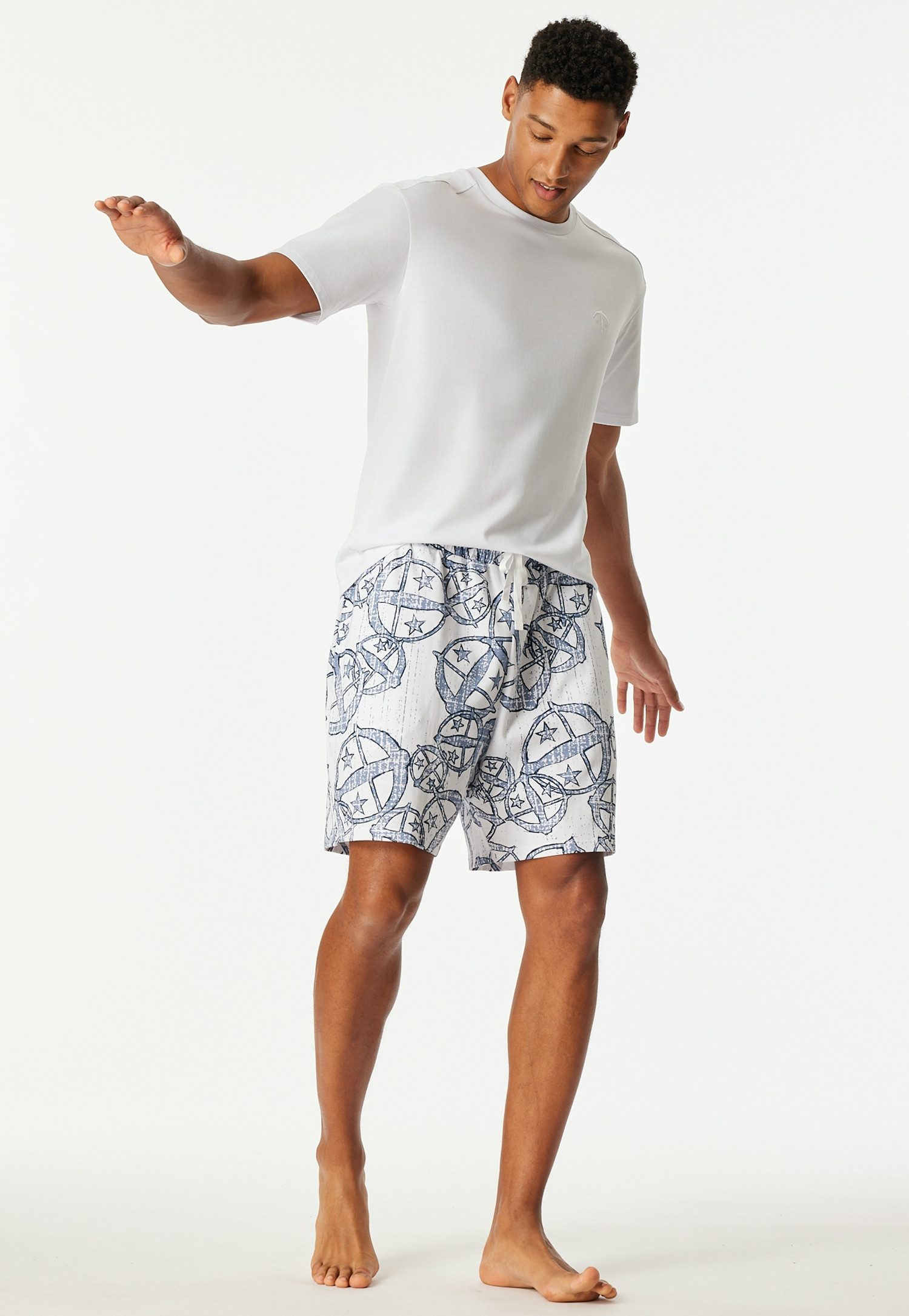 Schiesser Pyjamashort SCHIESSER 150 YEARS