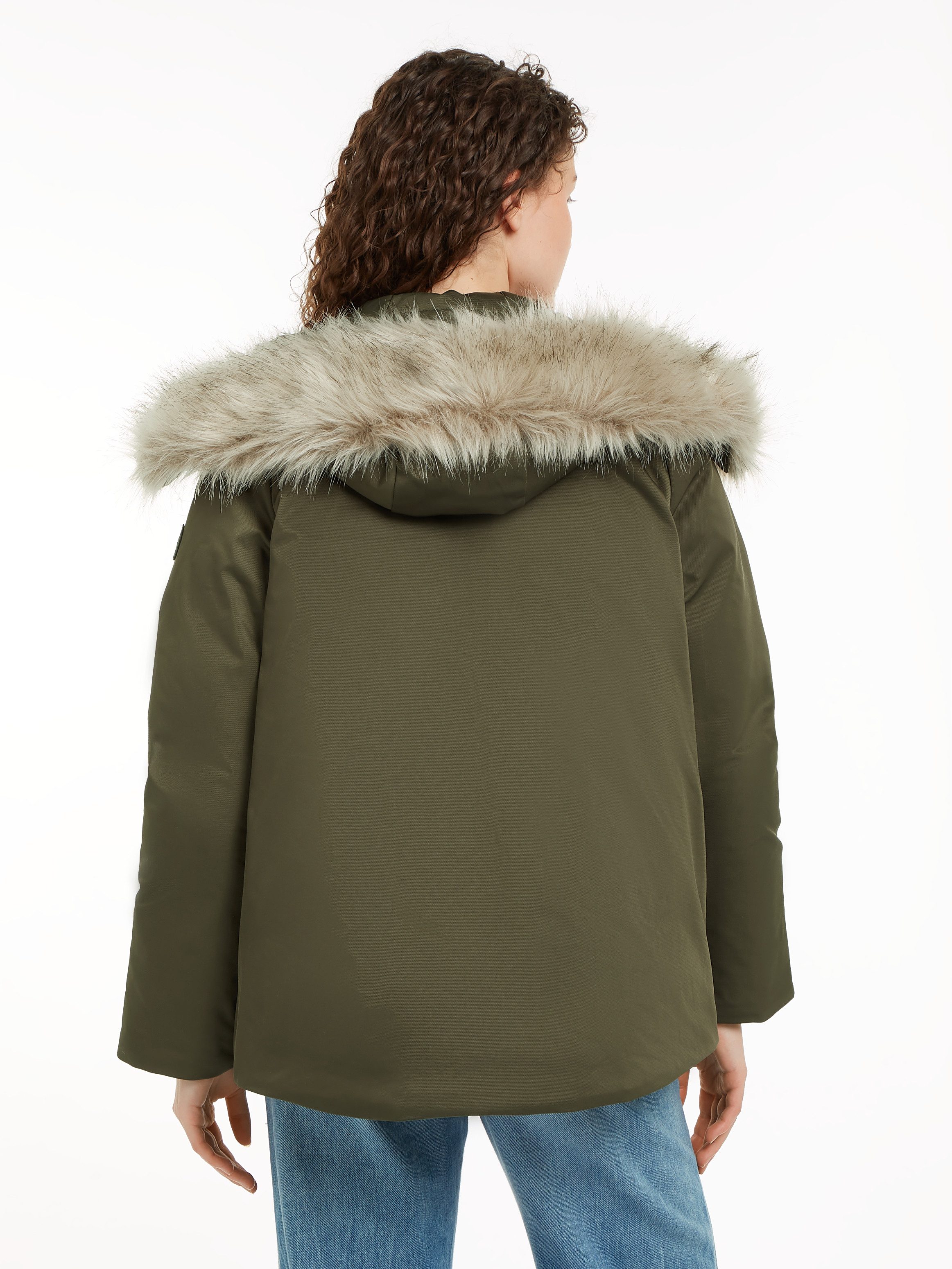 Tommy Hilfiger Parka met logopatch