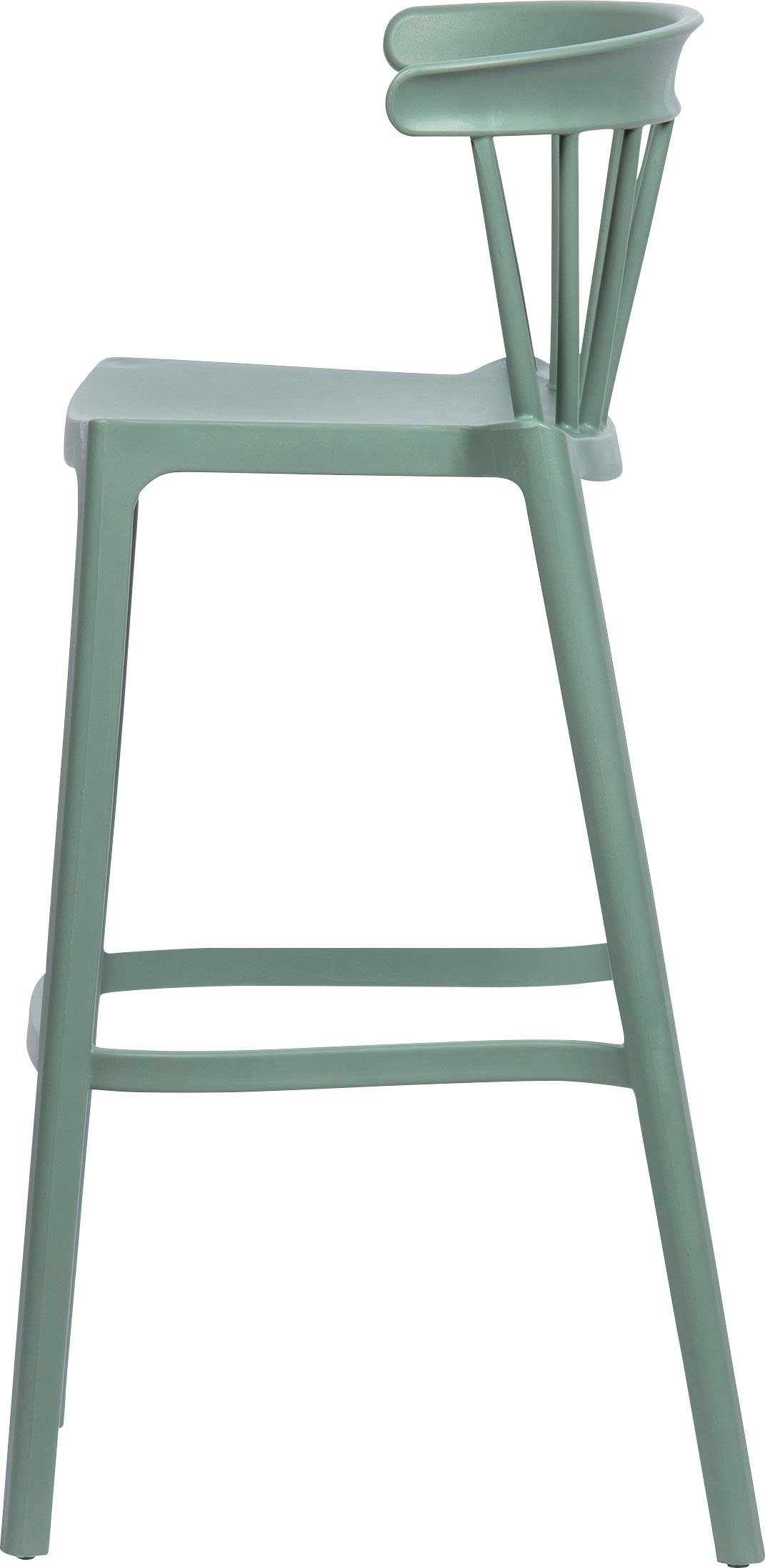 WOOOD Kinderstoel Bliss Geschikt voor binnen- en buitengebruik, H 103 cm x B 54 cm (2 stuks)