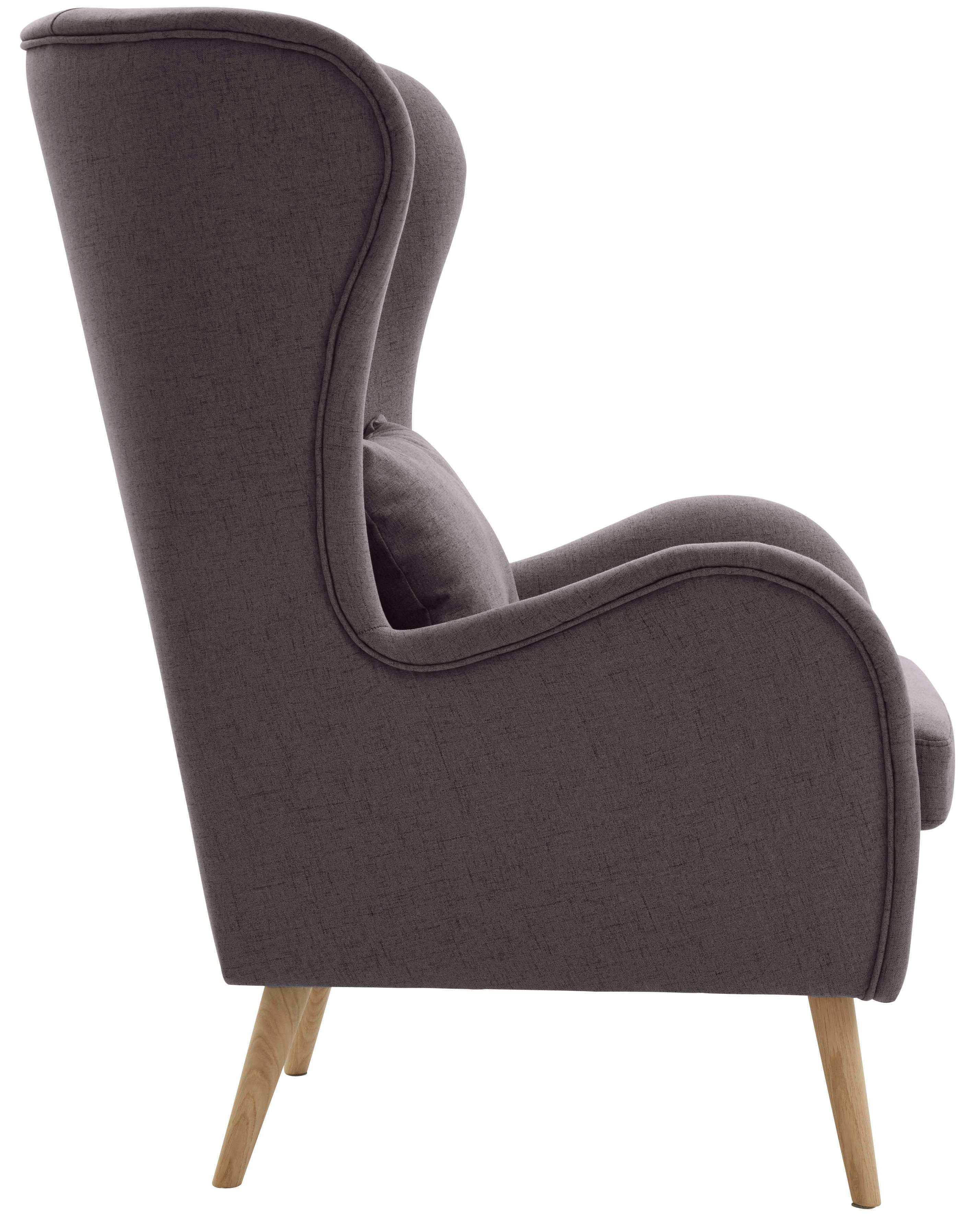 Guido Maria Kretschmer Home&Living Fauteuil Salla ook in imitatiebont en fijn corduroy, veel bekledingsopties, oorfauteuil (set)