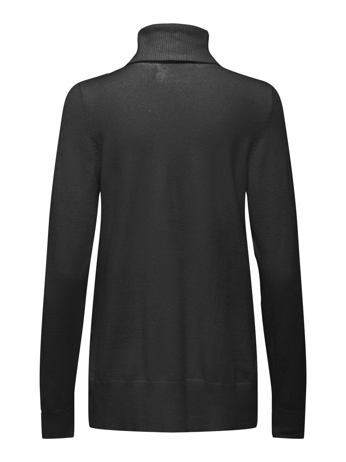 Only Coltrui ONLIBI LS LONG SLIT ROLLNECK CC KNT